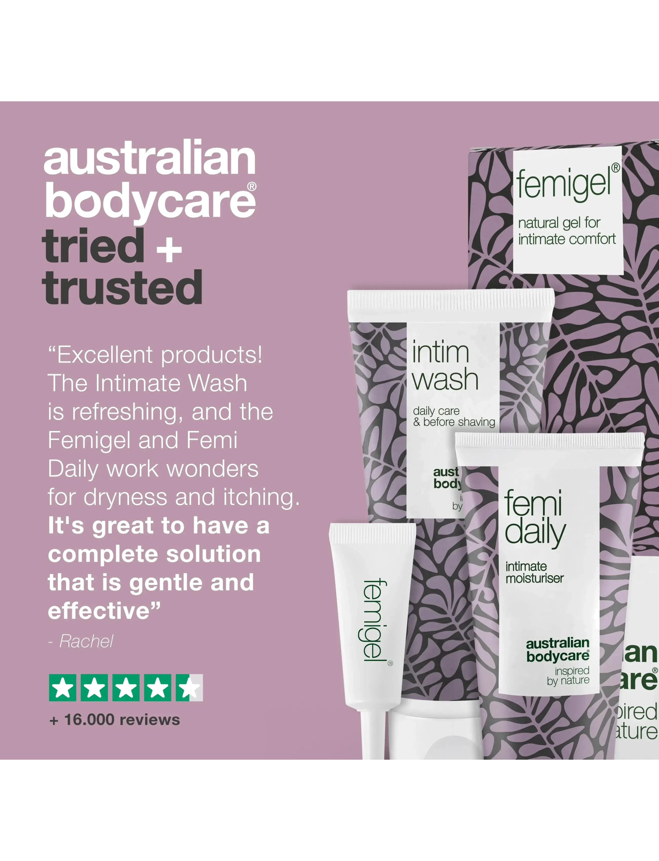 Australian Bodycare - 3 Intimate Products against itching, dryness and irritation - 3 pcs. - intimvask - no color - 5