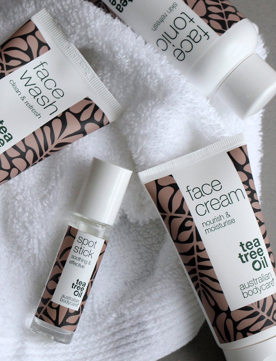 Australian Bodycare - 4 Step Face Care - complete kit for blemishes & pimples - 4 pcs - giftset - no color - 0