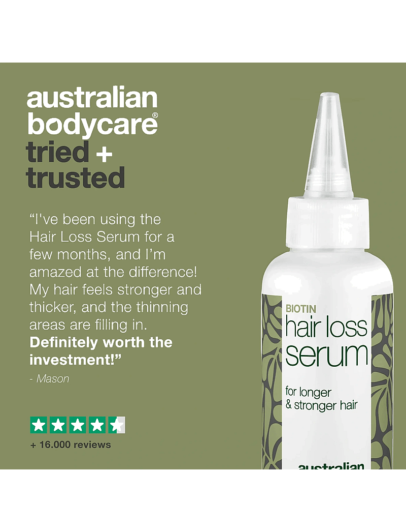 Australian Bodycare - Hair Loss Serum for thicker and stronger hair - 100 ml - peanahahooldused - no color - 5