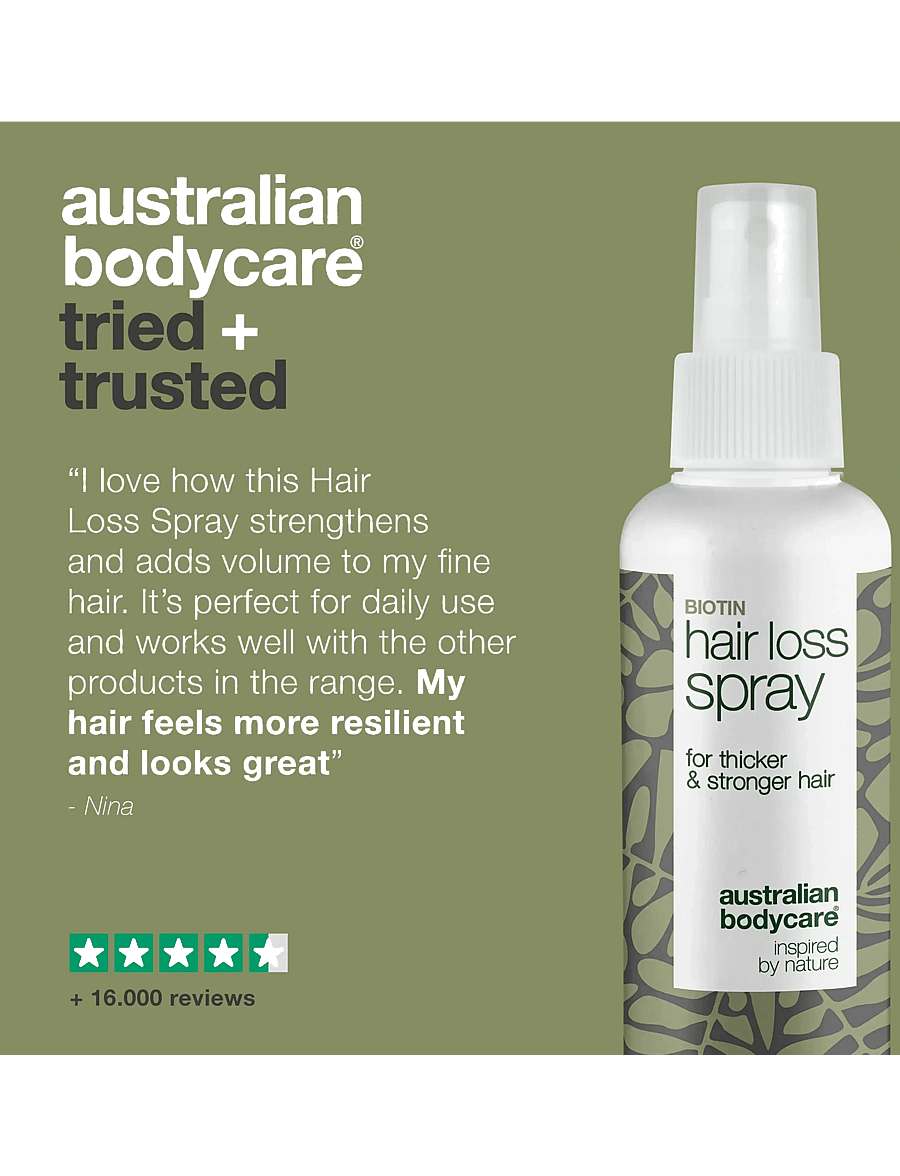 Australian Bodycare - Hair Loss Spray - hair spray for thin hair - 150 ml - hårkur - no color - 5