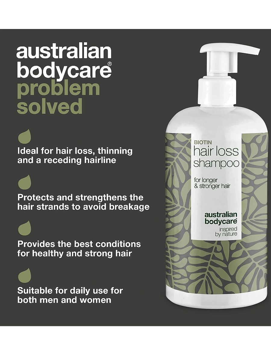 Australian Bodycare - Hair Loss Wash for thicker and stronger hair - 500 ml - haar pflege - no color - 3