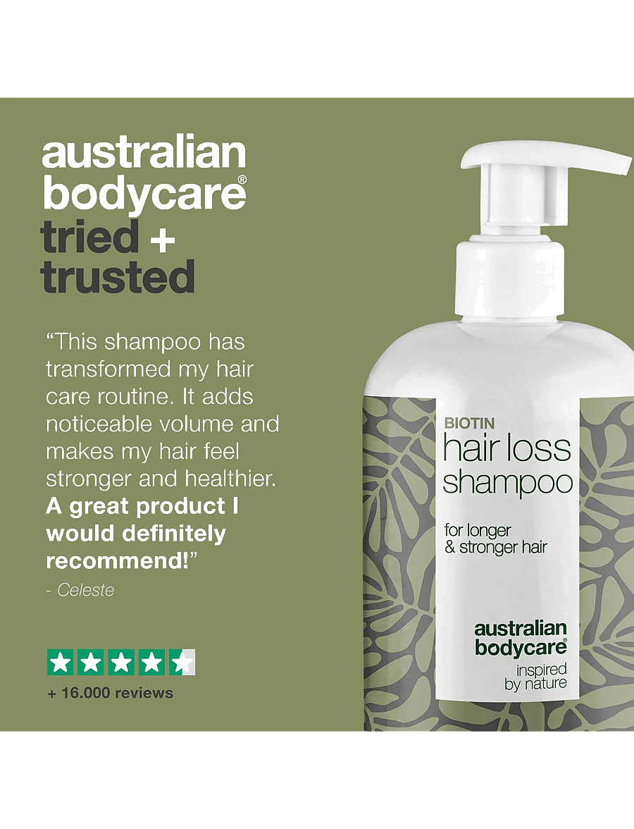 Australian Bodycare - Hair Loss Wash for thicker and stronger hair - 500 ml - haar pflege - no color - 5