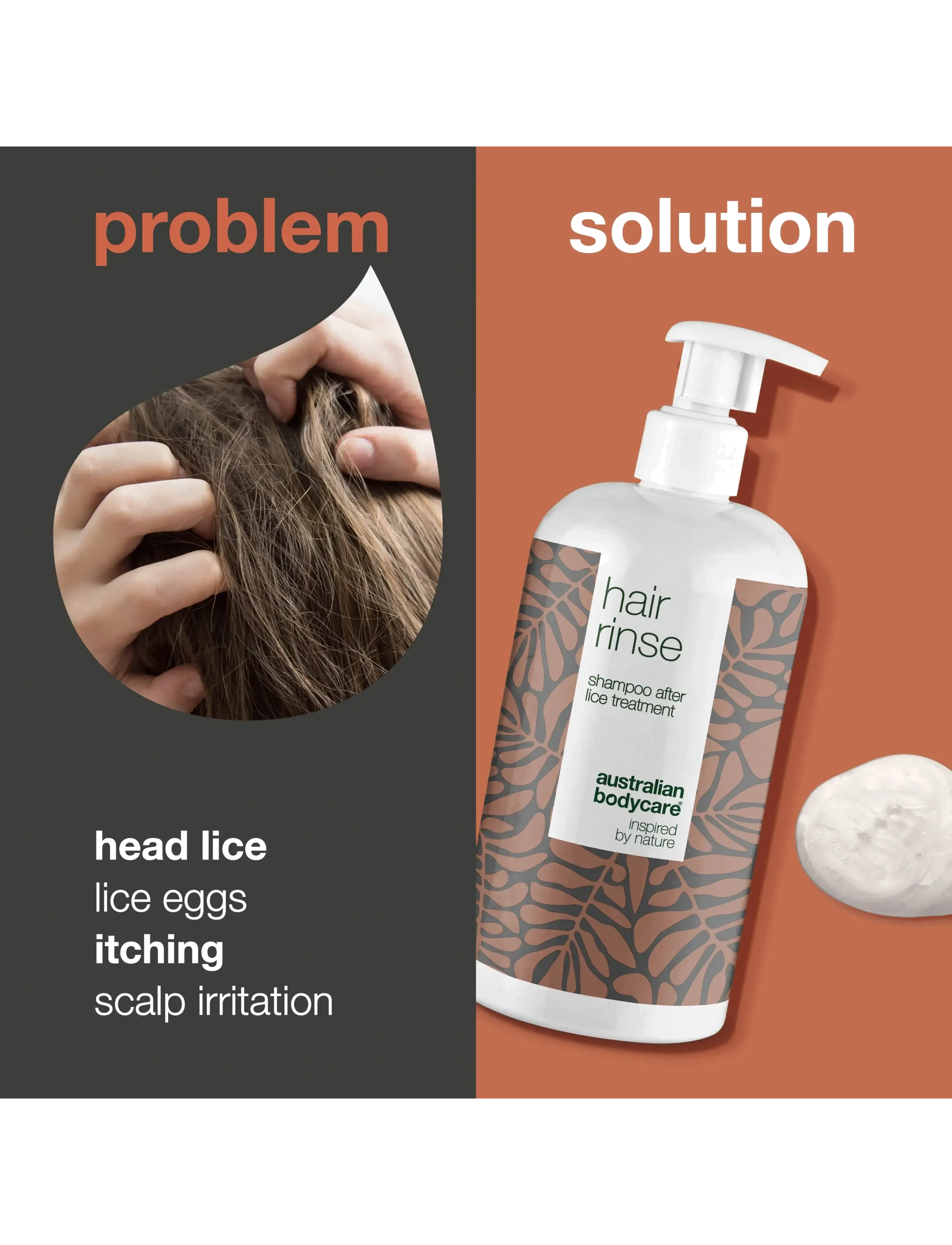 Australian Bodycare - Hair Rinse 500 ml - sjampó - clear - 1