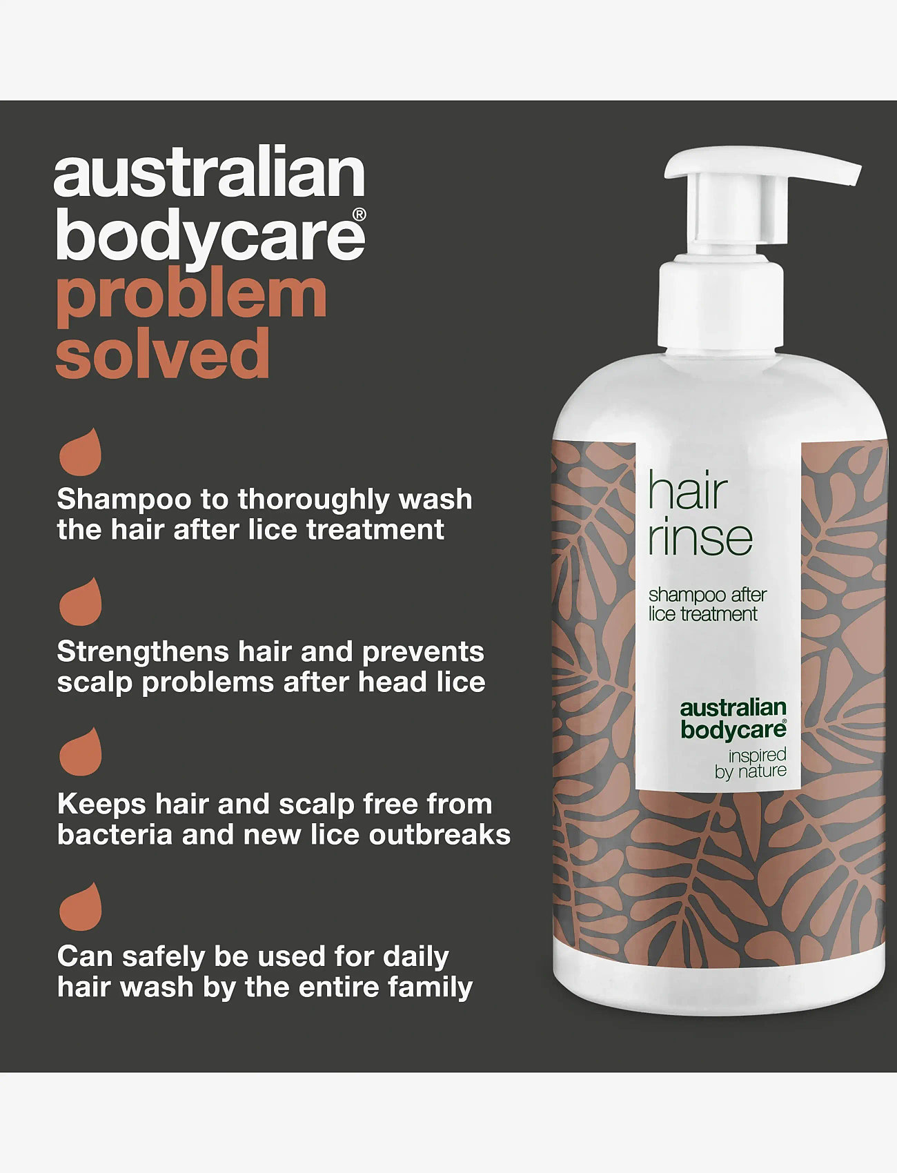 Australian Bodycare - Hair Rinse 500 ml - sjampó - clear - 2