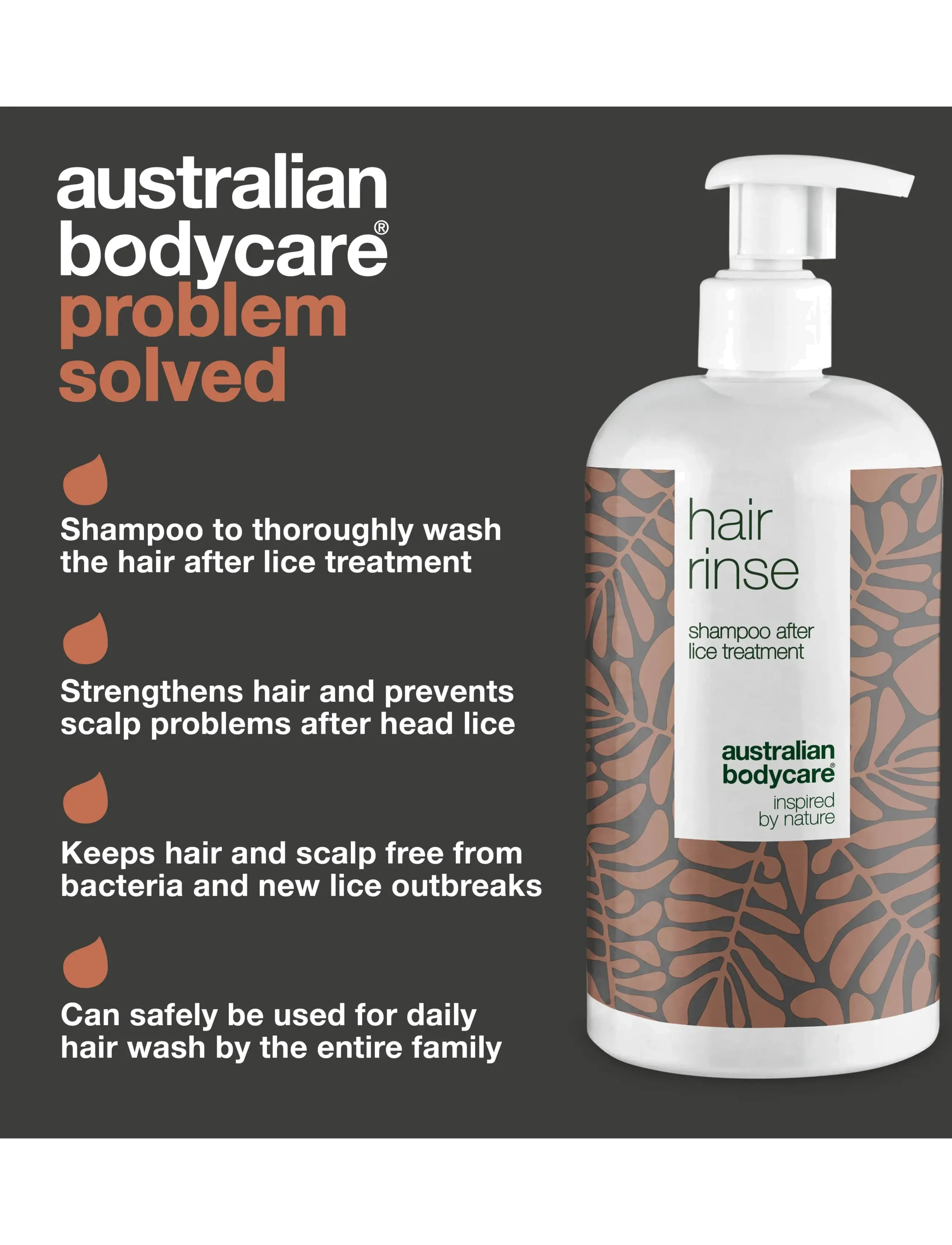 Australian Bodycare - Hair Rinse 500 ml - sjampó - clear - 2