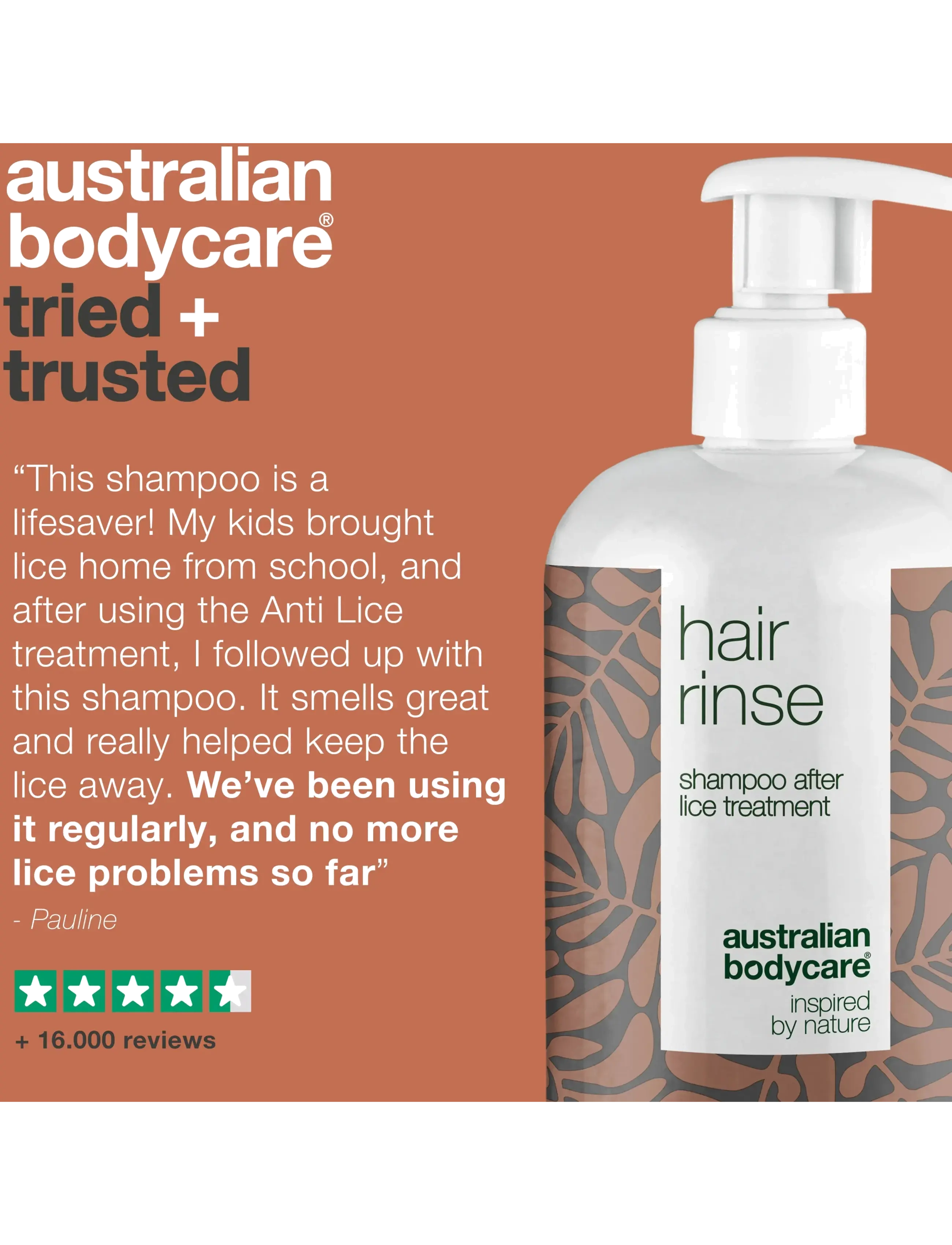 Australian Bodycare - Hair Rinse 500 ml - sjampó - clear - 4