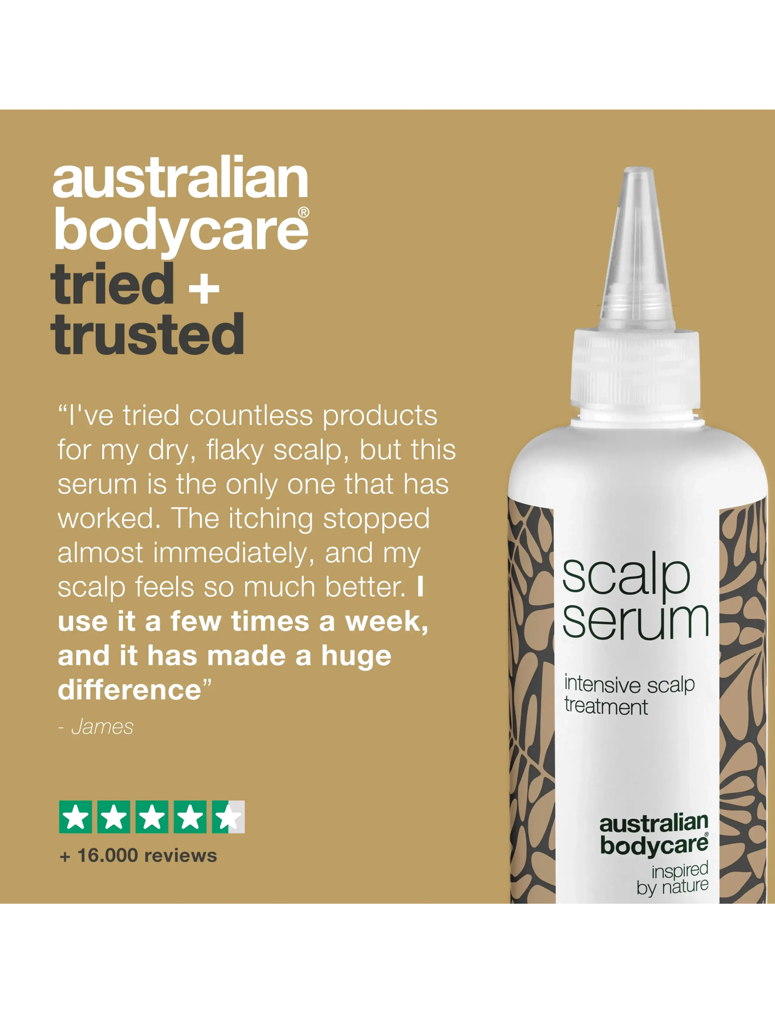 Australian Bodycare - Scalp Serum Intensive scalp treatment - 250 ml - hårkur - no color - 5