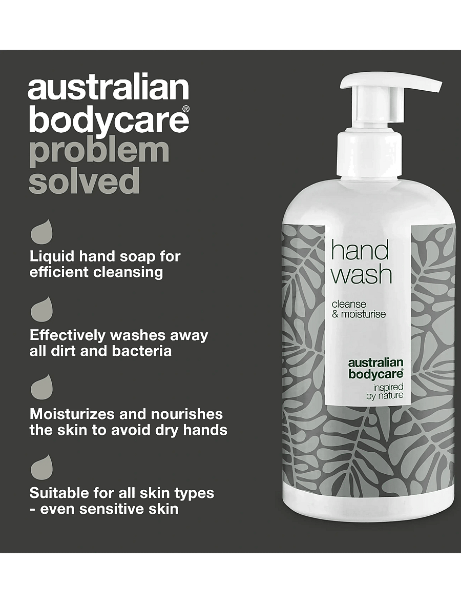 Australian Bodycare - Hand Wash with Tea tree Oil for clean hands - 500 ml - flüssige handseifen - no color - 3