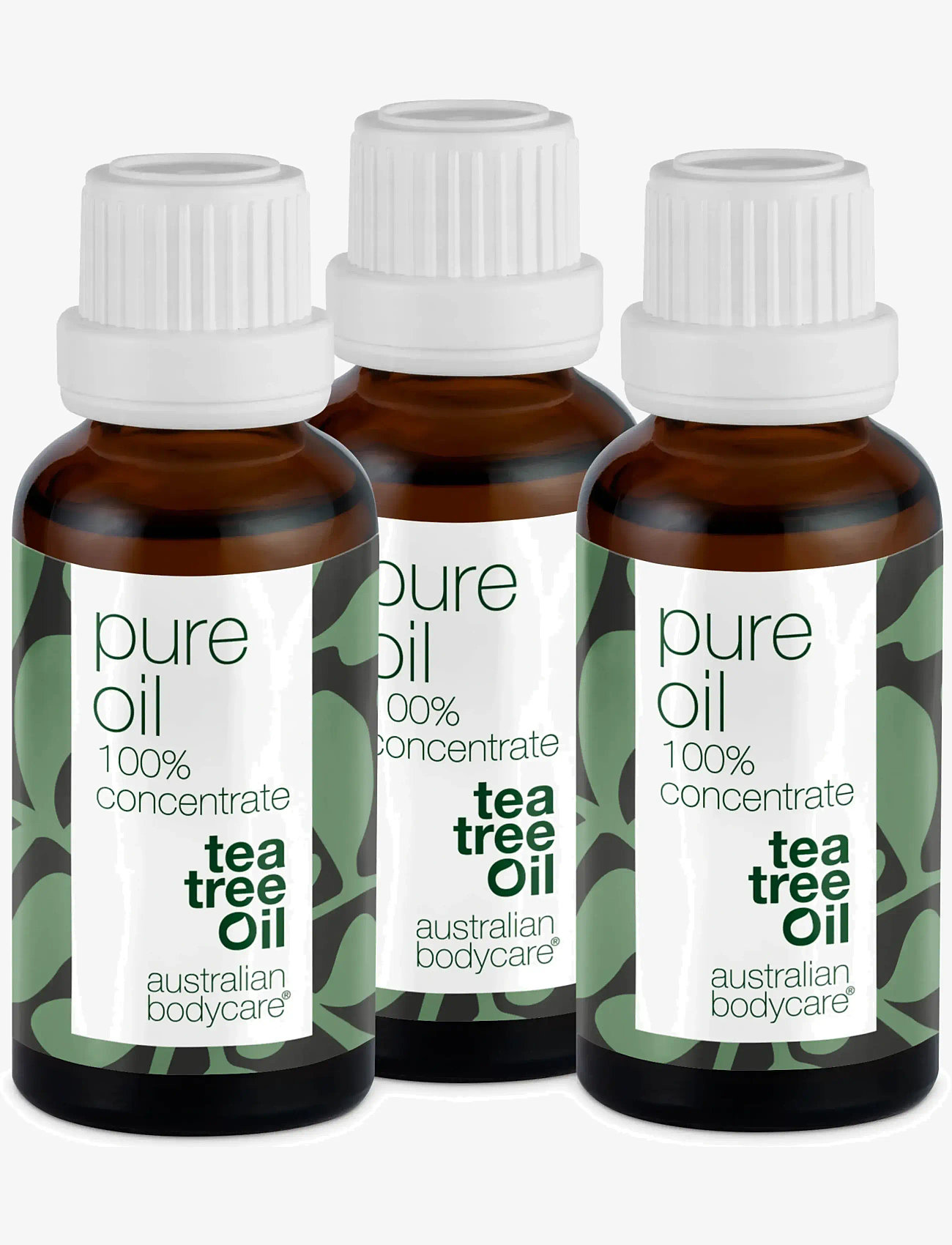 Australian Bodycare - 3x Tea Tree Oil – 100% concentrate - punktbehandlare - no color - 1
