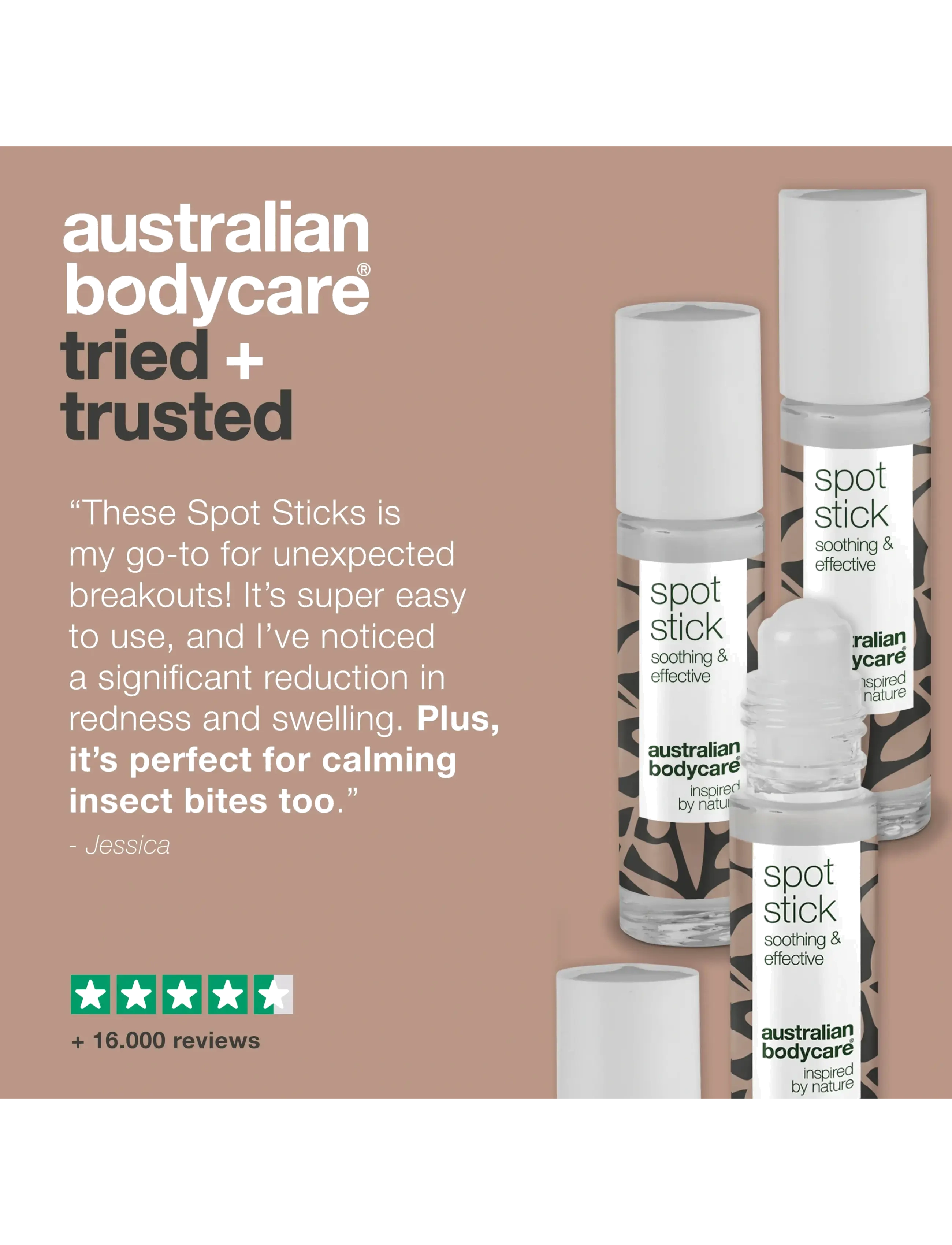 Australian Bodycare - 3-pack Spot Stick for pimples - spotbehandlinger - no color - 5