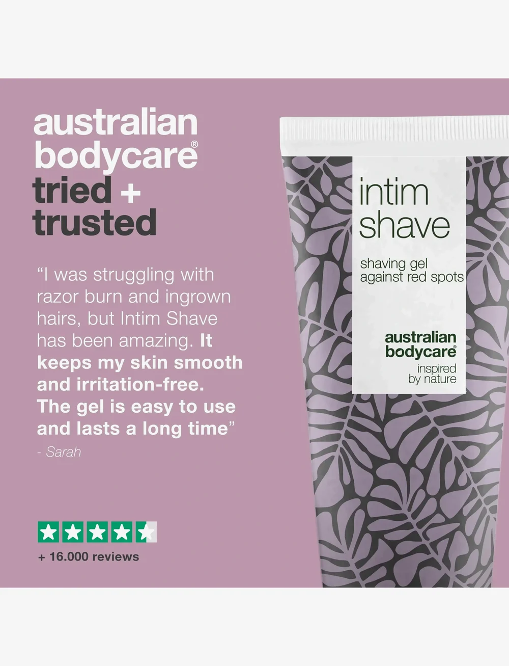 Australian Bodycare - Intim Shave - shave gel against red spots - 200 ml - raseerimine - no color - 5