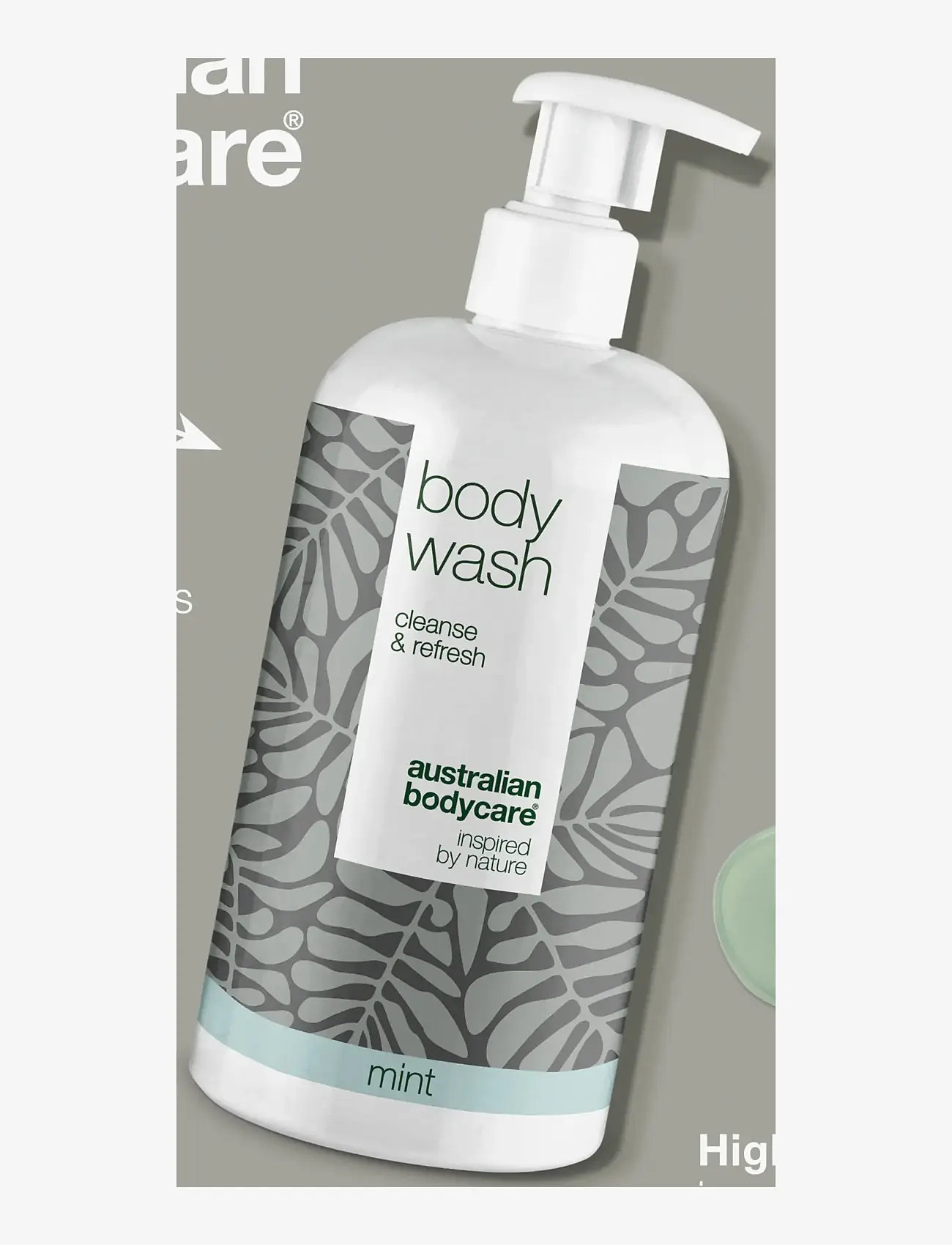 Australian Bodycare - Body Wash Mint 500 ml - suihkugeelit ja öljyt - clear - 3