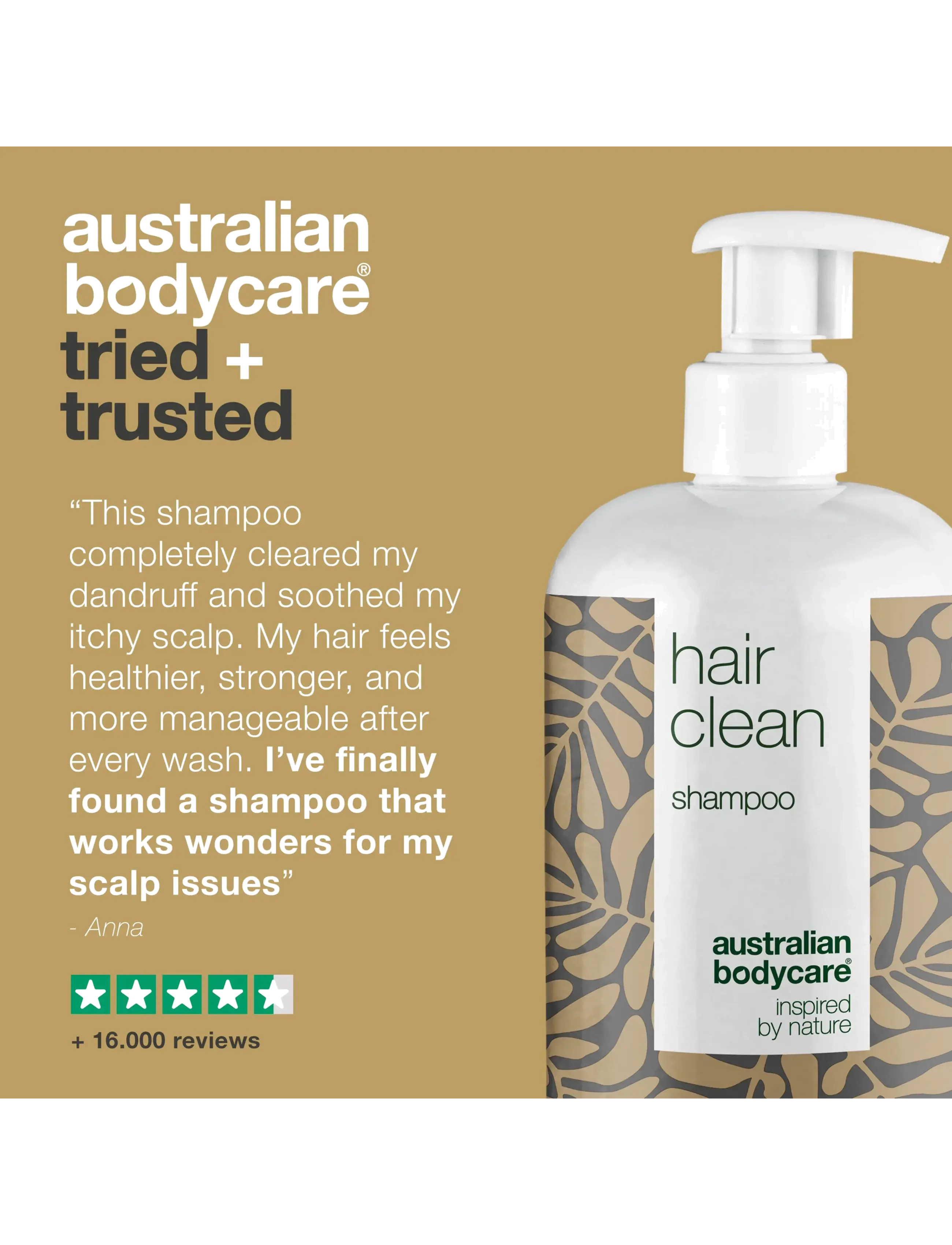 Australian Bodycare - Hair Clean Mint 500 ml - sjampó - clear - 4