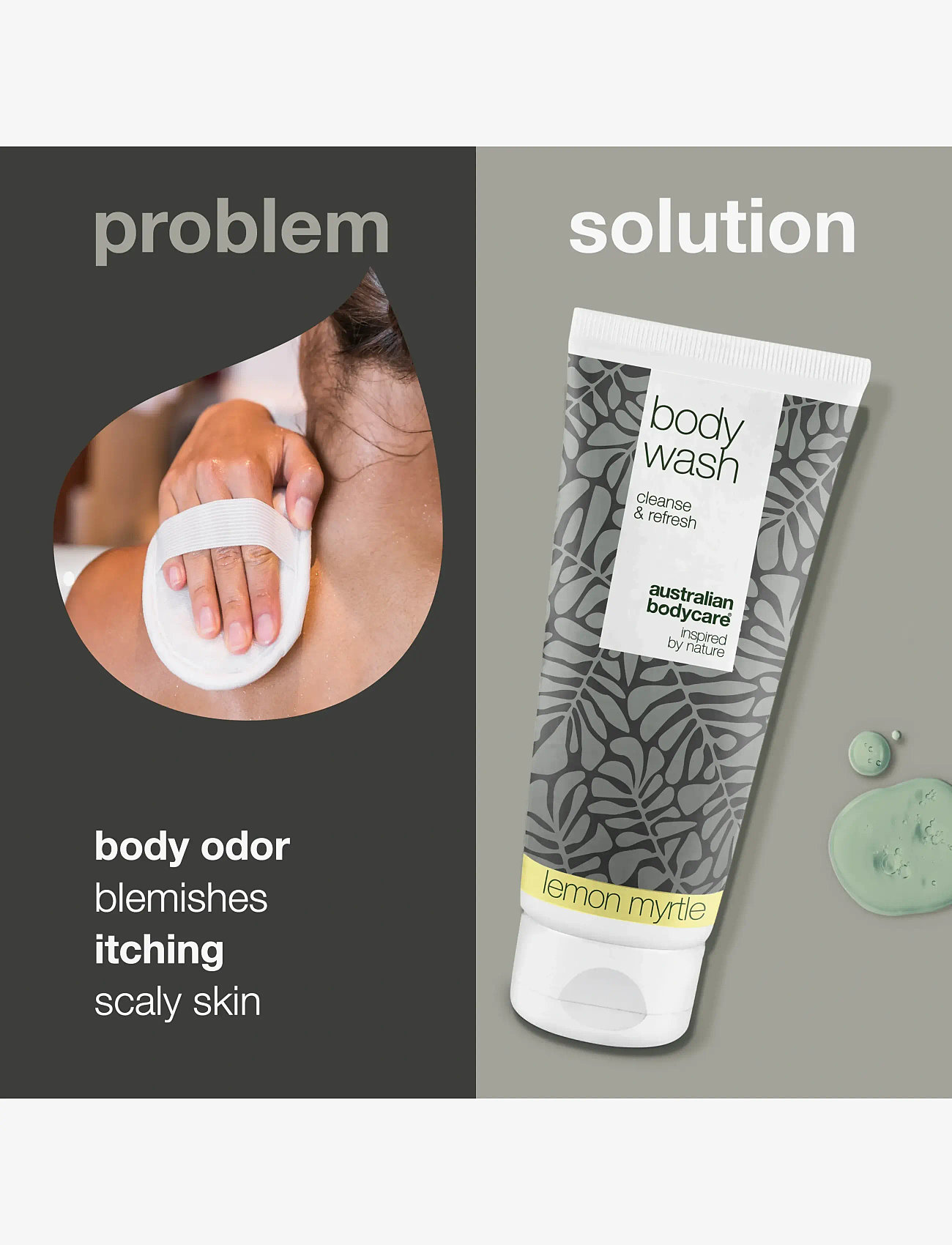 Australian Bodycare - Body Wash for clean skin - Lemon Myrtle - 200 ml - duschgel & duscholjor  - no color - 2