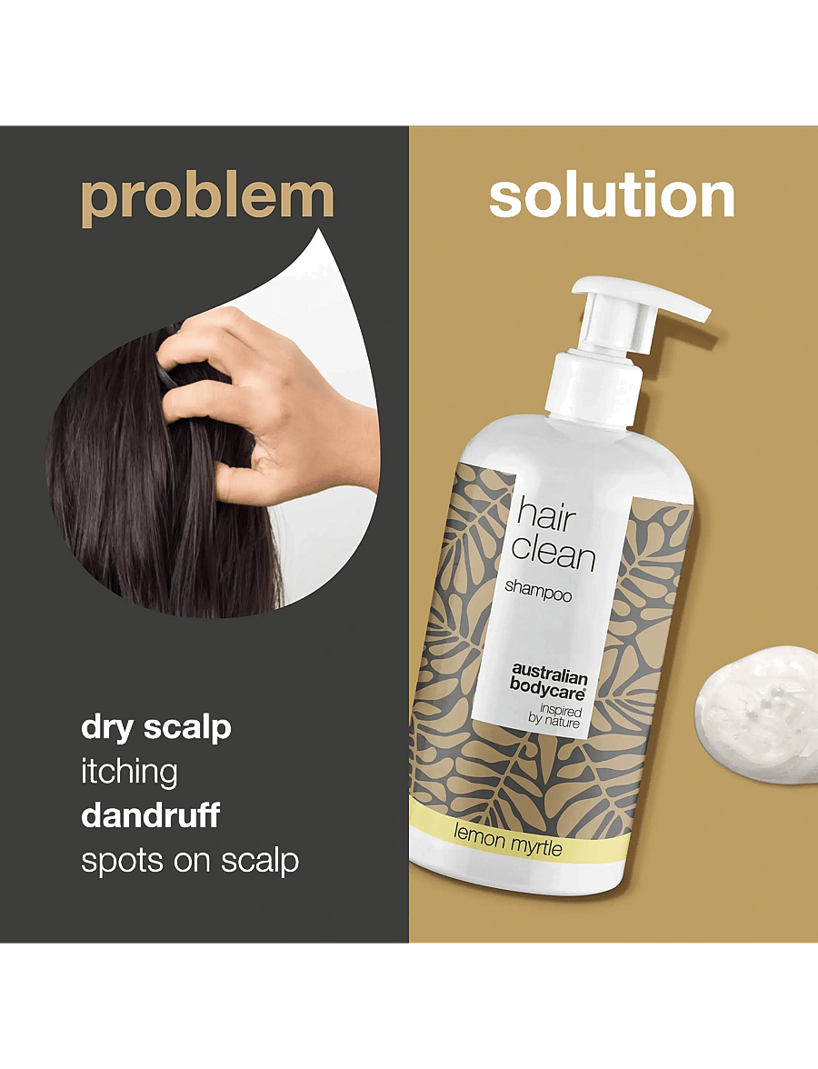Australian Bodycare - Hair Clean shampoo for dandruff and itchy scalp - Lemon Myrtle - 500 ml - Šampoon - no color - 2