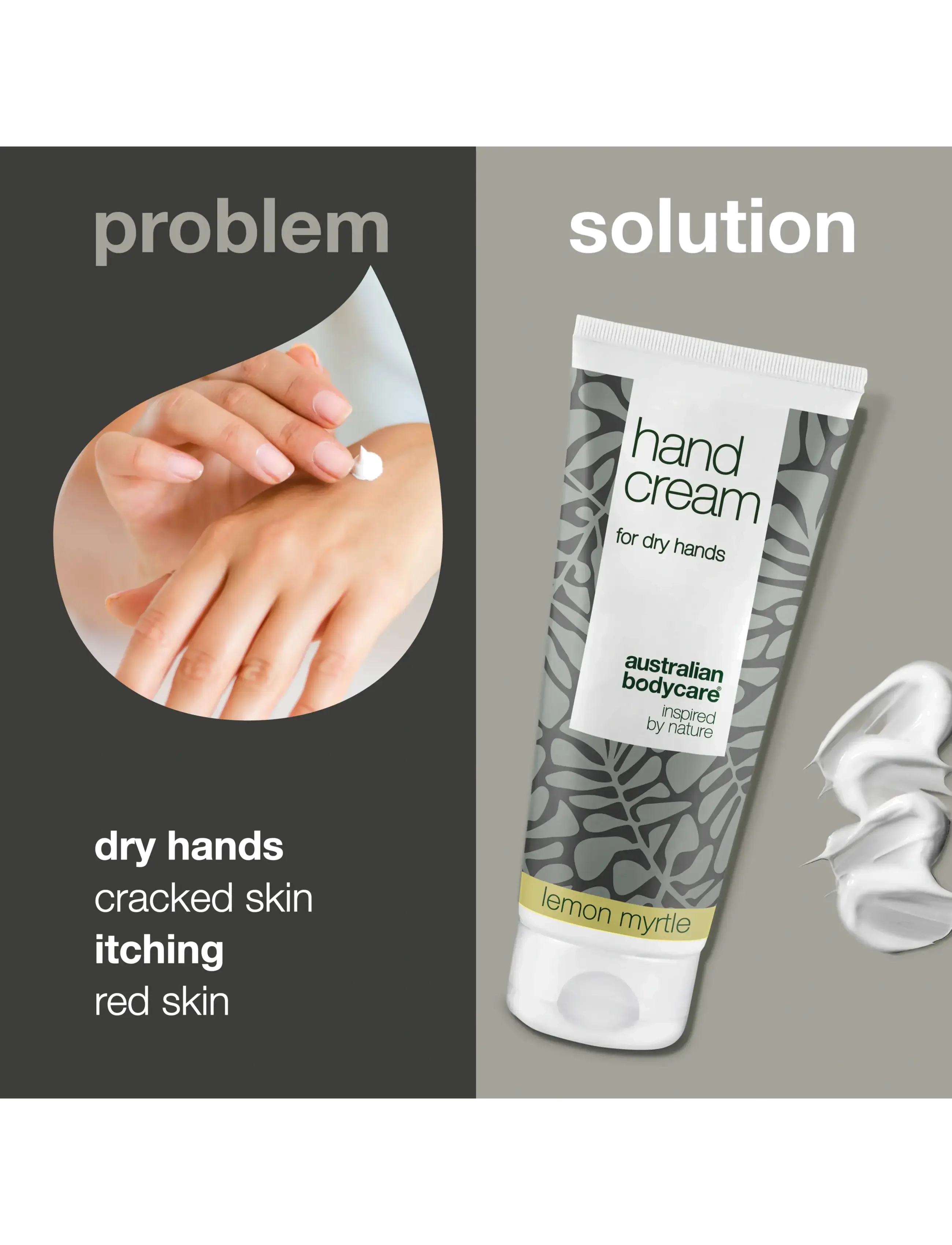 Australian Bodycare - Hand Cream for dry skin on hands - Lemon Myrtle - 100 ml - håndcremer - no color - 2