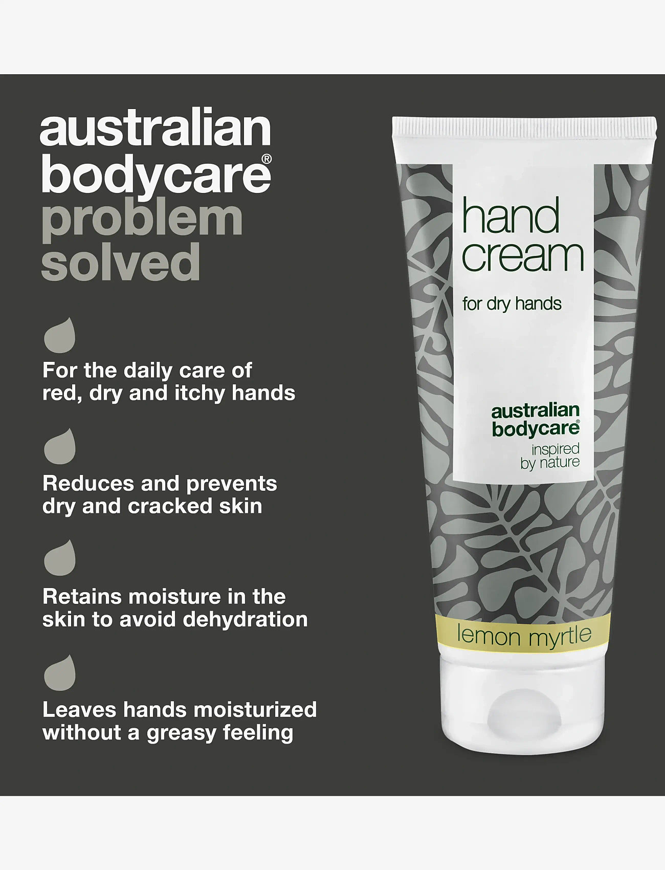 Australian Bodycare - Hand Cream for dry skin on hands - Lemon Myrtle - 100 ml - håndcremer - no color - 3