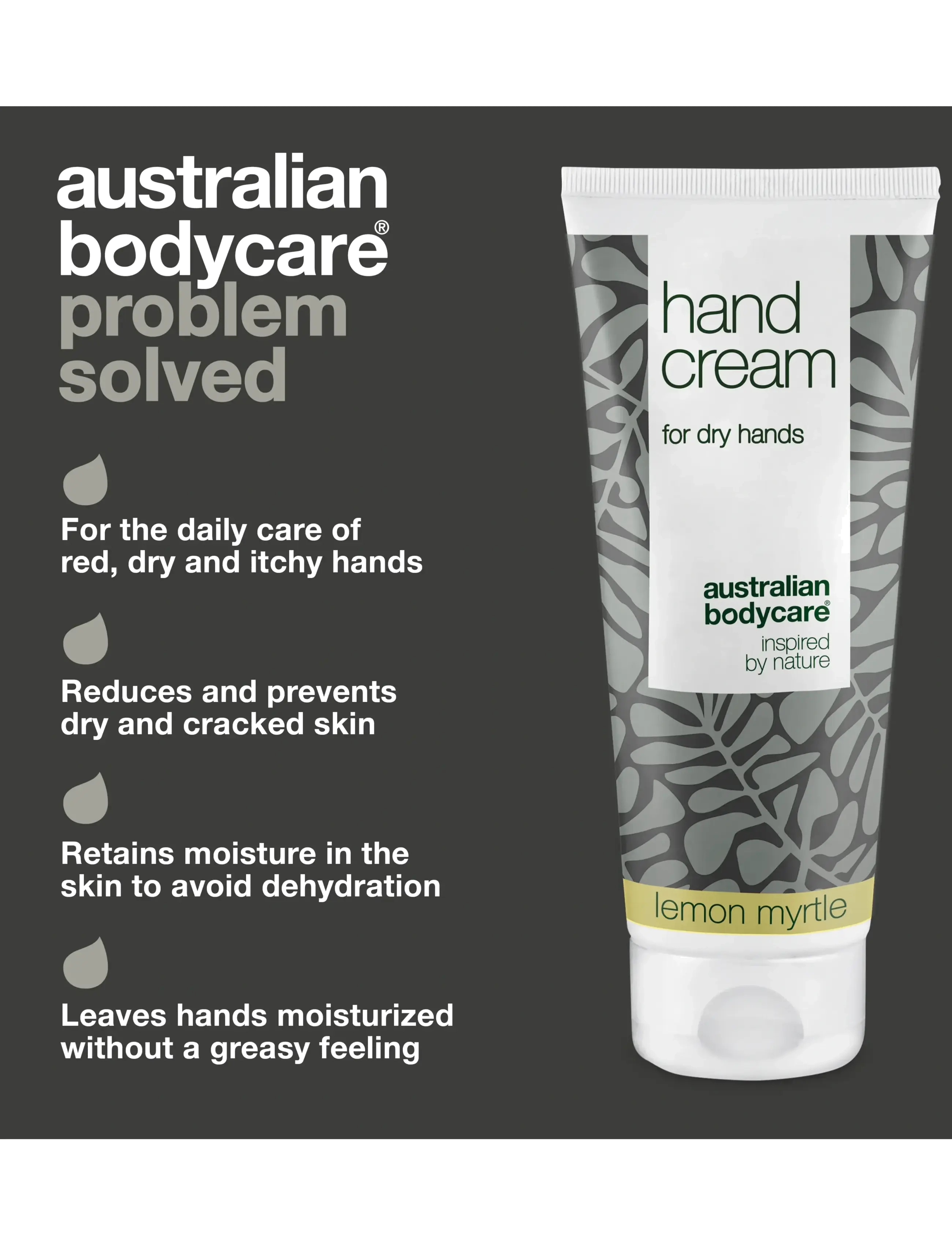 Australian Bodycare - Hand Cream for dry skin on hands - Lemon Myrtle - 100 ml - håndcremer - no color - 3