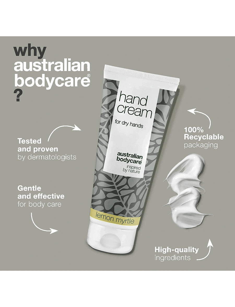 Australian Bodycare - Hand Cream for dry skin on hands - Lemon Myrtle - 100 ml - kätekreemid - no color - 4