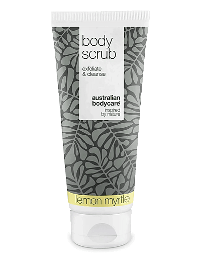 Body Scrub To Exfoliate & Cleanse - Lemon Myrtle - 200 Ml - Skrub