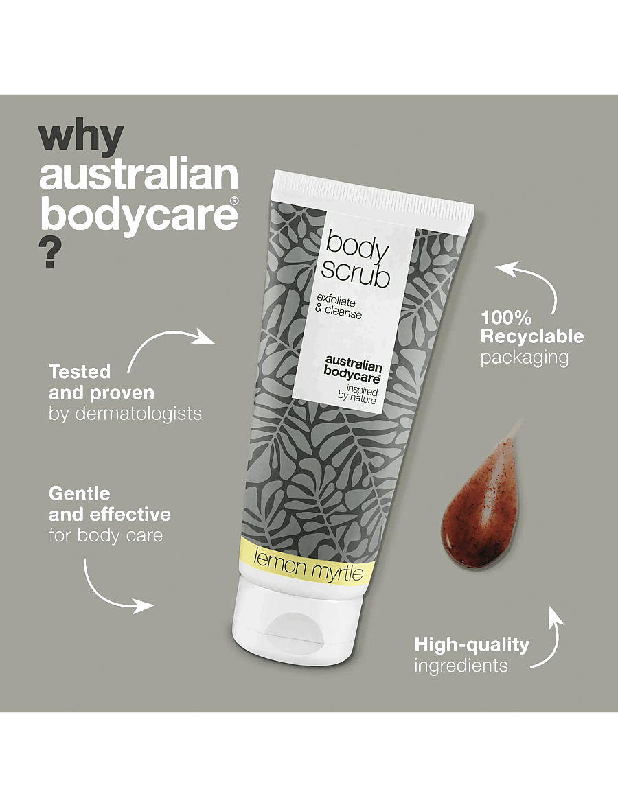 Australian Bodycare - Body scrub to exfoliate & cleanse - lemon myrtle - 200 ml - scrub and exfoliators - body - no color - 4