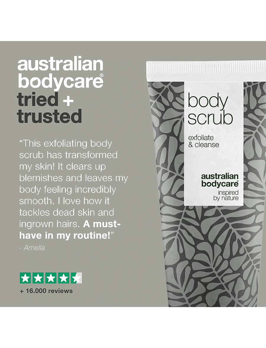 Australian Bodycare - Body scrub to exfoliate & cleanse - lemon myrtle - 200 ml - scrub and exfoliators - body - no color - 5
