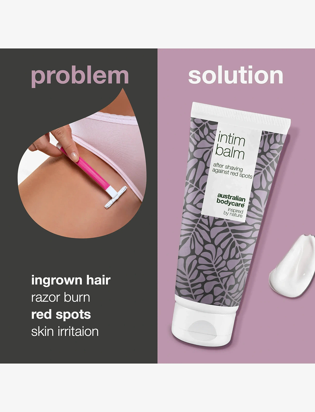 Australian Bodycare - Intim Balm - after shave balm against red spots - 200 ml - no color - 2
