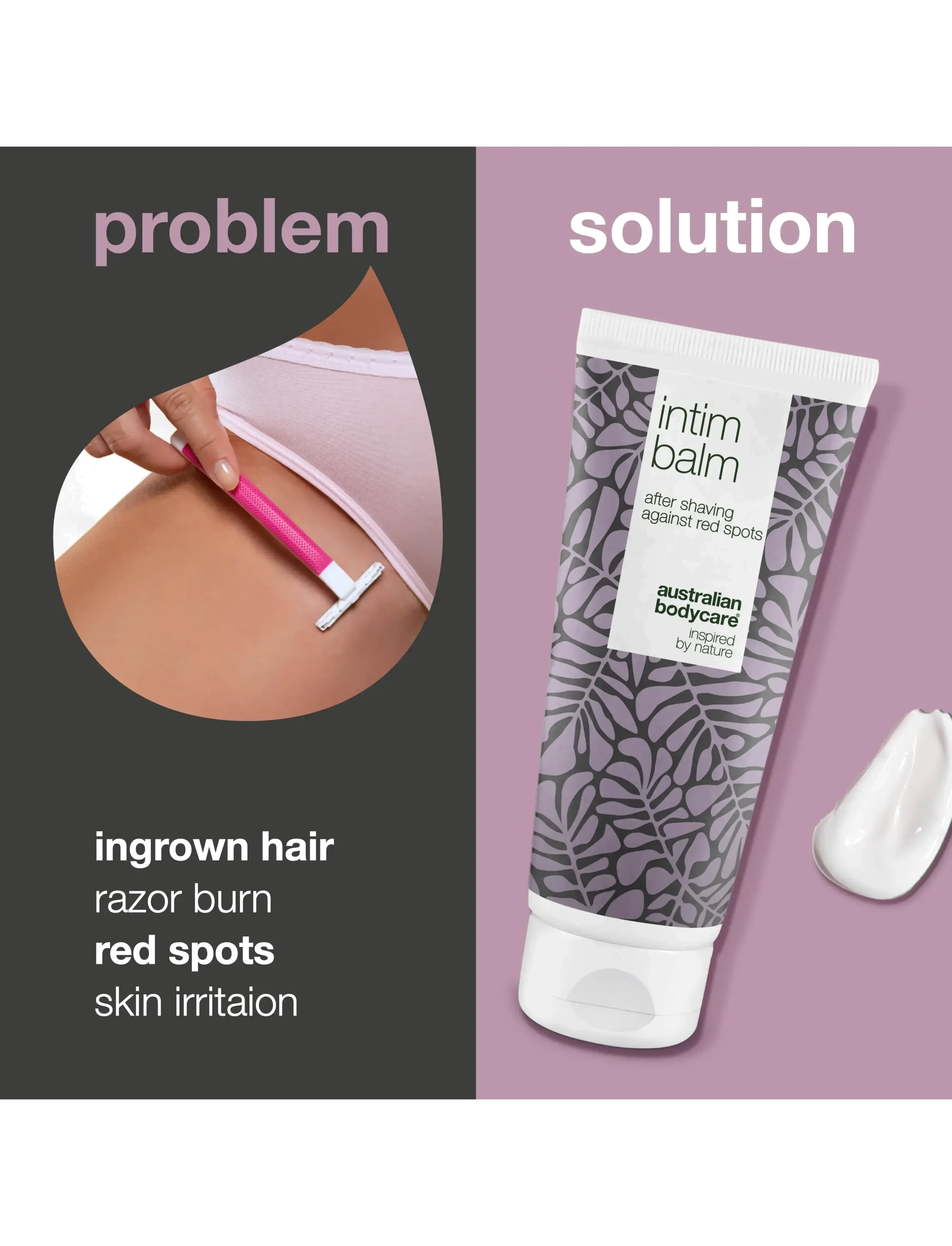 Australian Bodycare - Intim Balm - after shave balm against red spots - 200 ml - intimvask - no color - 2