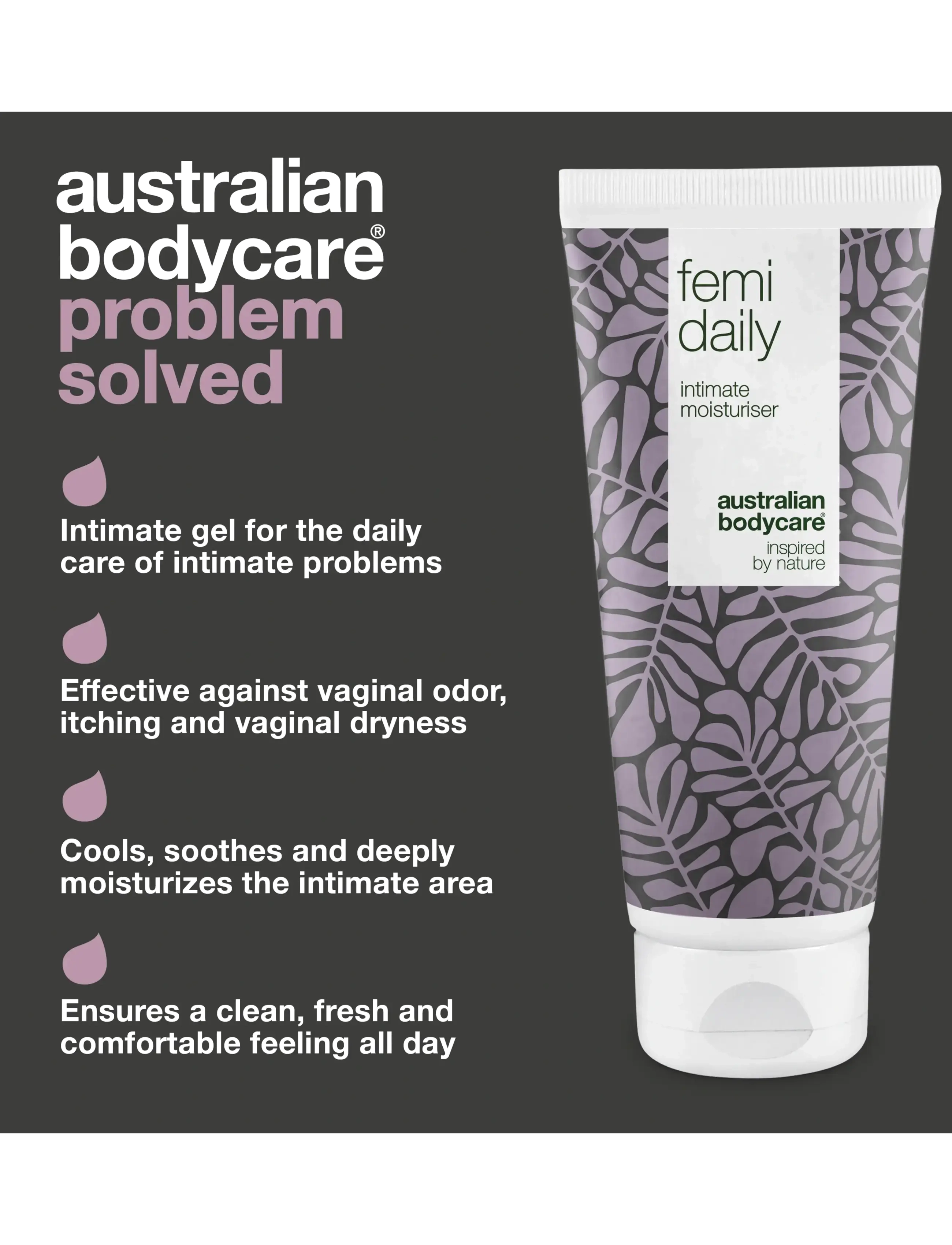 Australian Bodycare - Femi Daily - Intimate gel for itching & dryness - 200 ml - intimvask - no color - 3
