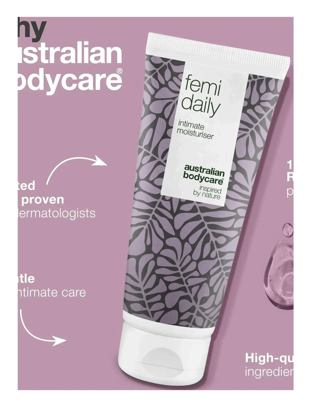 Australian Bodycare - Femi Daily - Intimate gel for itching & dryness - 200 ml - intimvask - no color - 4