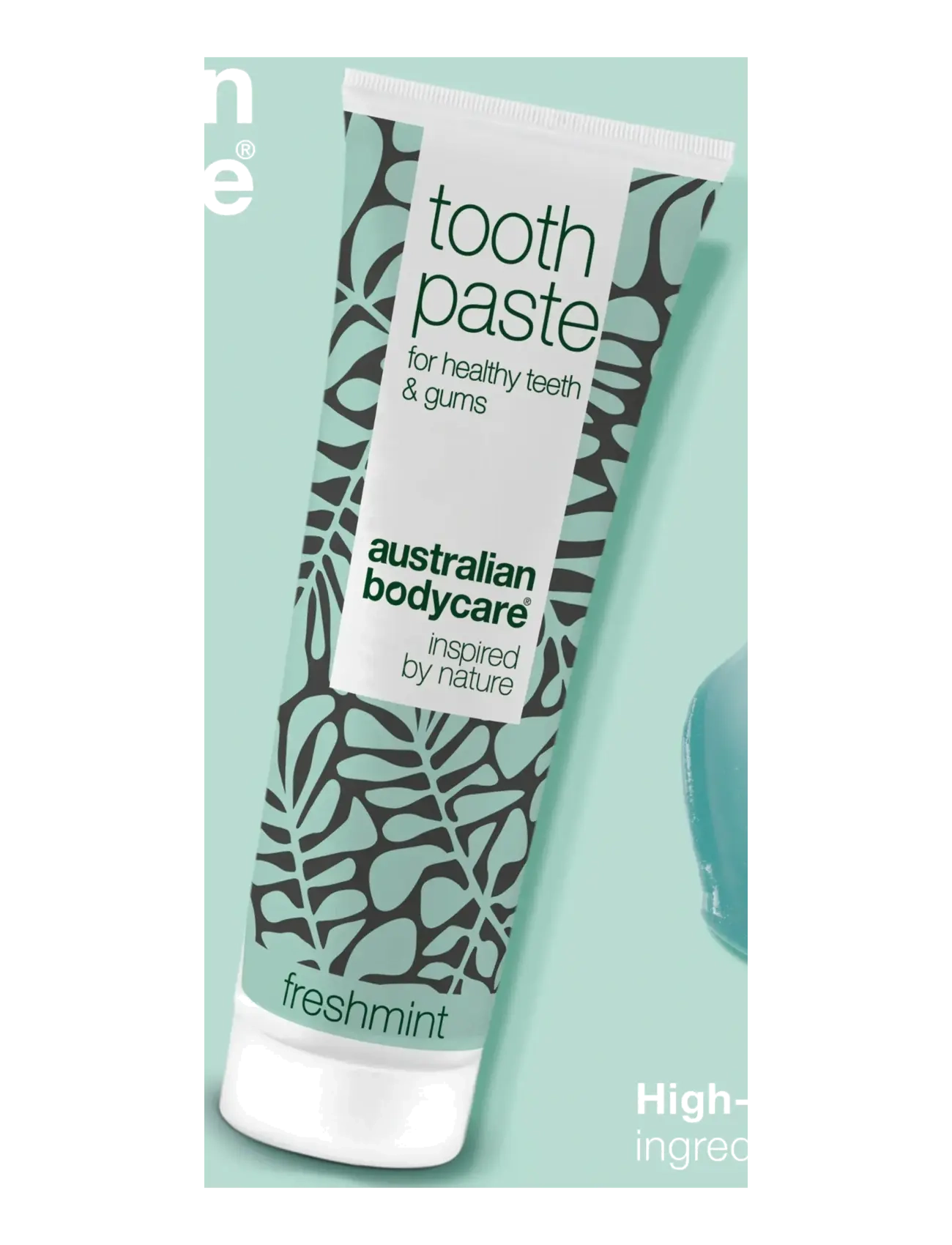 Australian Bodycare - Tooth Paste Fresh Mint - for healthy teeth - 75 ml - tandpasta - no color - 4