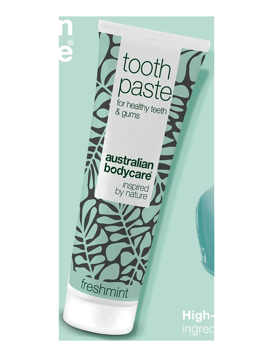 Australian Bodycare - Tooth Paste Fresh Mint - for healthy teeth - 75 ml - tandpasta - no color - 4