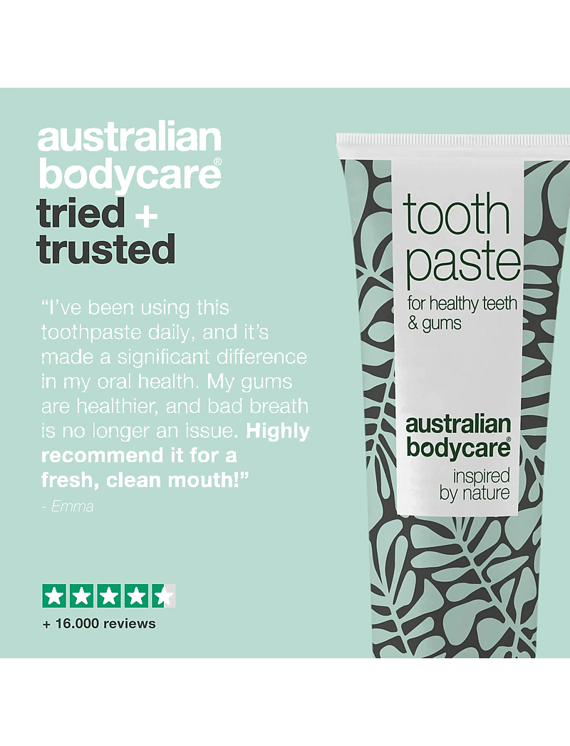 Australian Bodycare - Tooth Paste Coco & Zinc - for healthy teeth - 75 ml - hammastahnat - white - 5