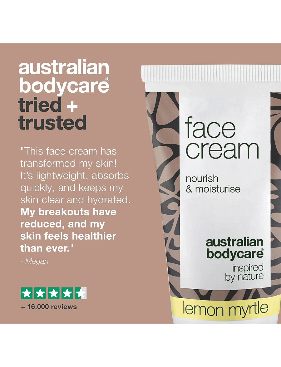 Australian Bodycare - Face Cream for pimples or dry skin - Lemon Myrtle - 50 ml - niisutajad - no color - 5