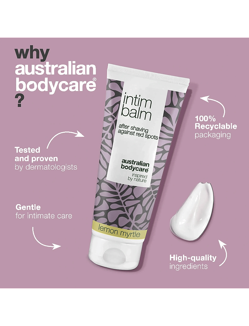 Australian Bodycare - Intim Balm - after shave balm against red spots - Lemon Myrtle - 100 ml - raseerimine - no color - 3