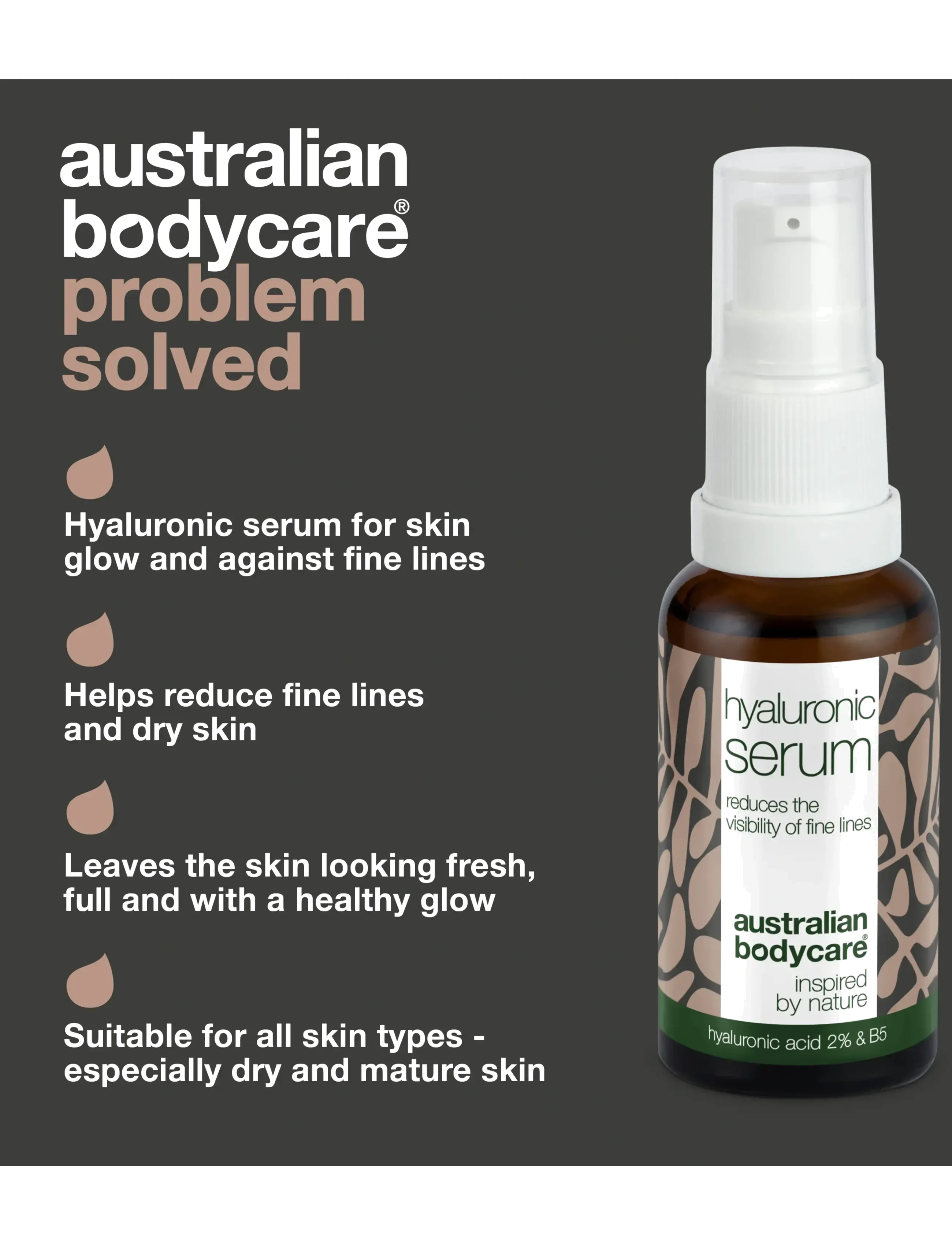 Australian Bodycare - Face Serum with Hyaluronic Acid 2% - 30 ml - serum - no color - 3