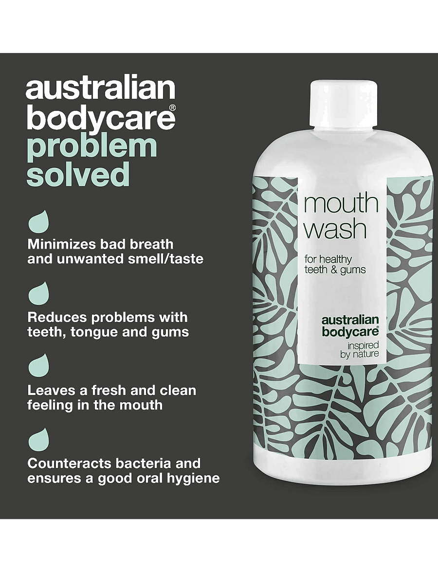 Australian Bodycare - Mouth Wash - for good oral hygiene - 500 ml - suuvesi - no color - 3