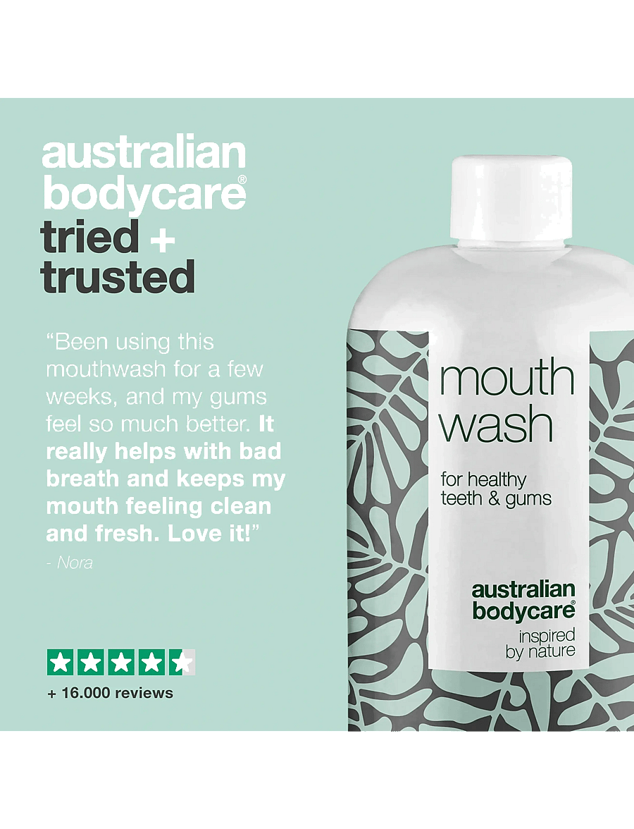 Australian Bodycare - Mouth Wash - for good oral hygiene - 500 ml - suuvesi - no color - 5