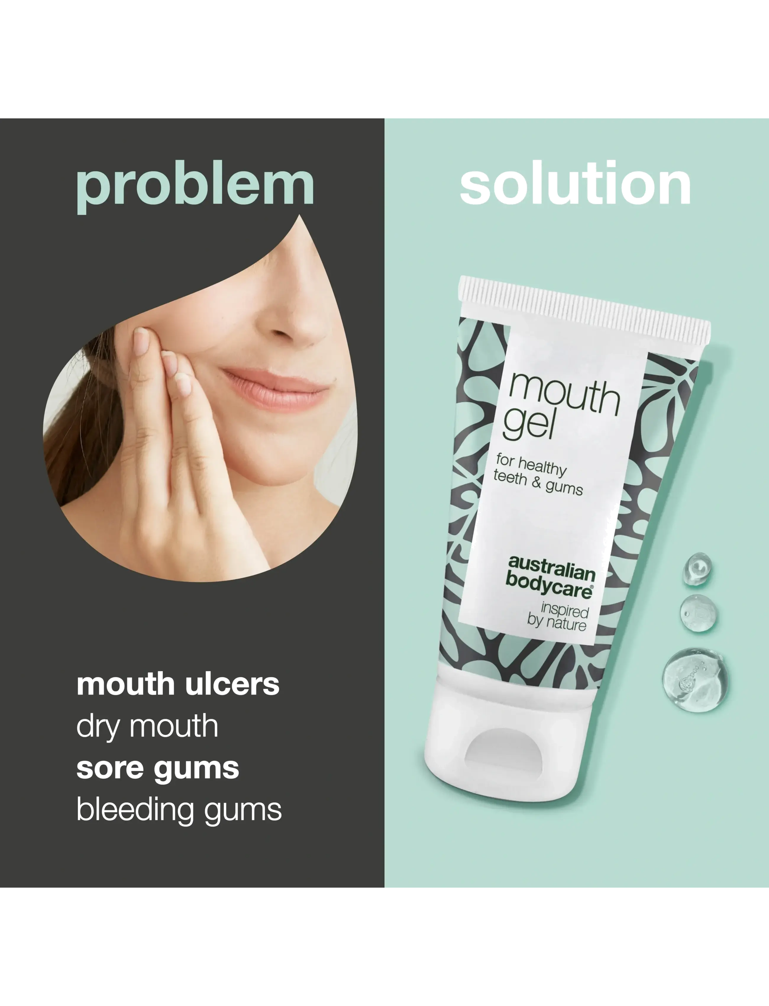 Australian Bodycare - Mouth Gel - oral gel for good oral hygiene - 50 ml - prekės ir rinkiniai kelionėms - no color - 2