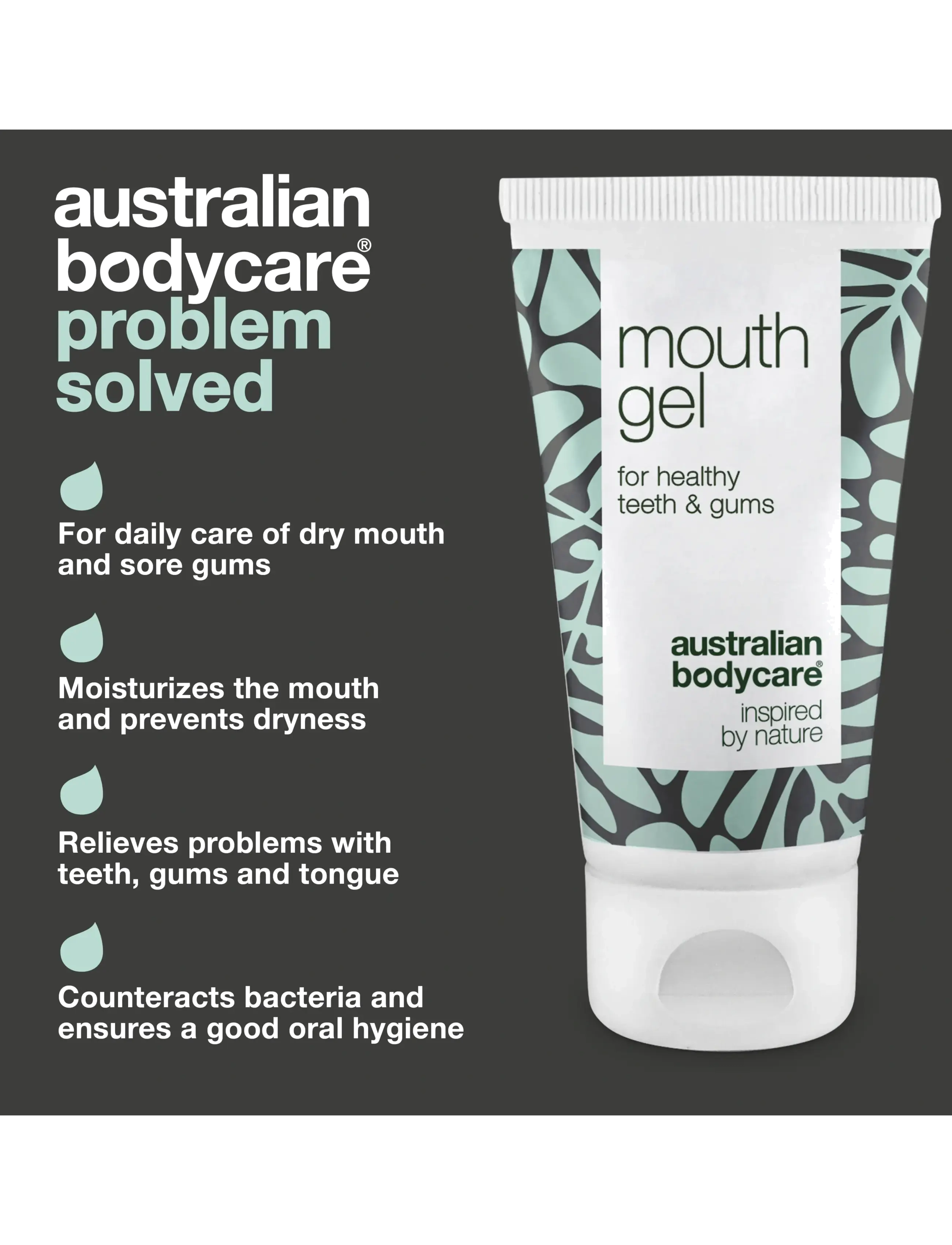 Australian Bodycare - Mouth Gel - oral gel for good oral hygiene - 50 ml - prekės ir rinkiniai kelionėms - no color - 3