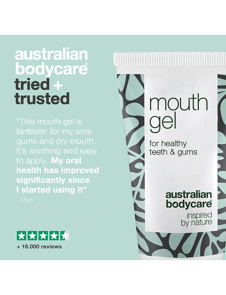 Australian Bodycare - Mouth Gel - oral gel for good oral hygiene - 50 ml - rejsestørrelser & kits - no color - 5