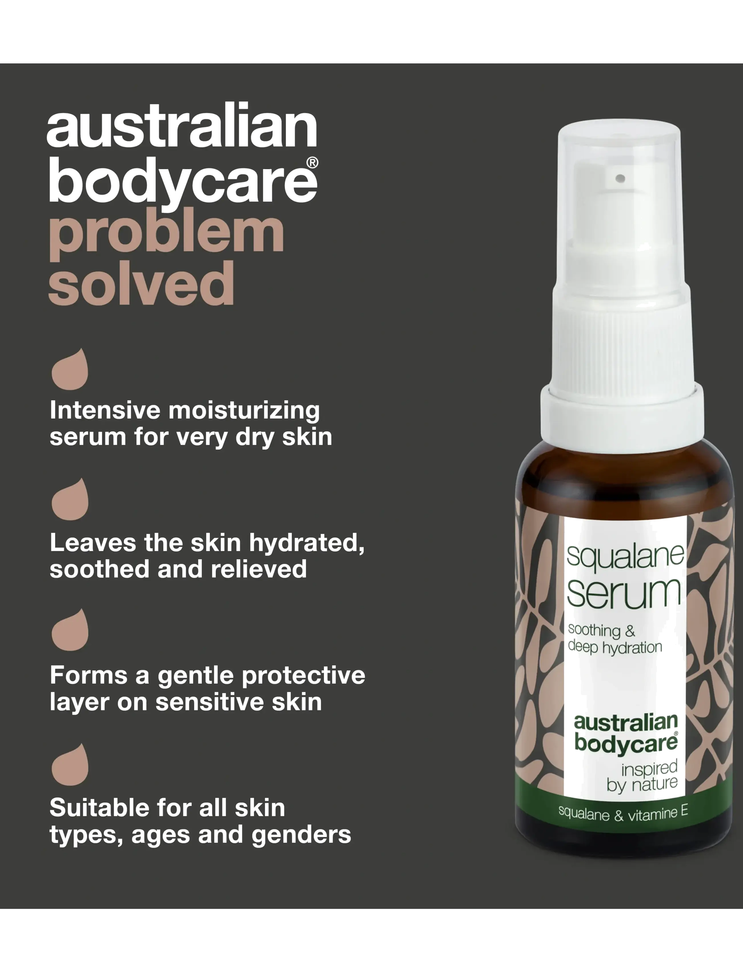 Australian Bodycare - Squalane Serum for very dry skin - 30 ml - ansigspleje - no color - 3