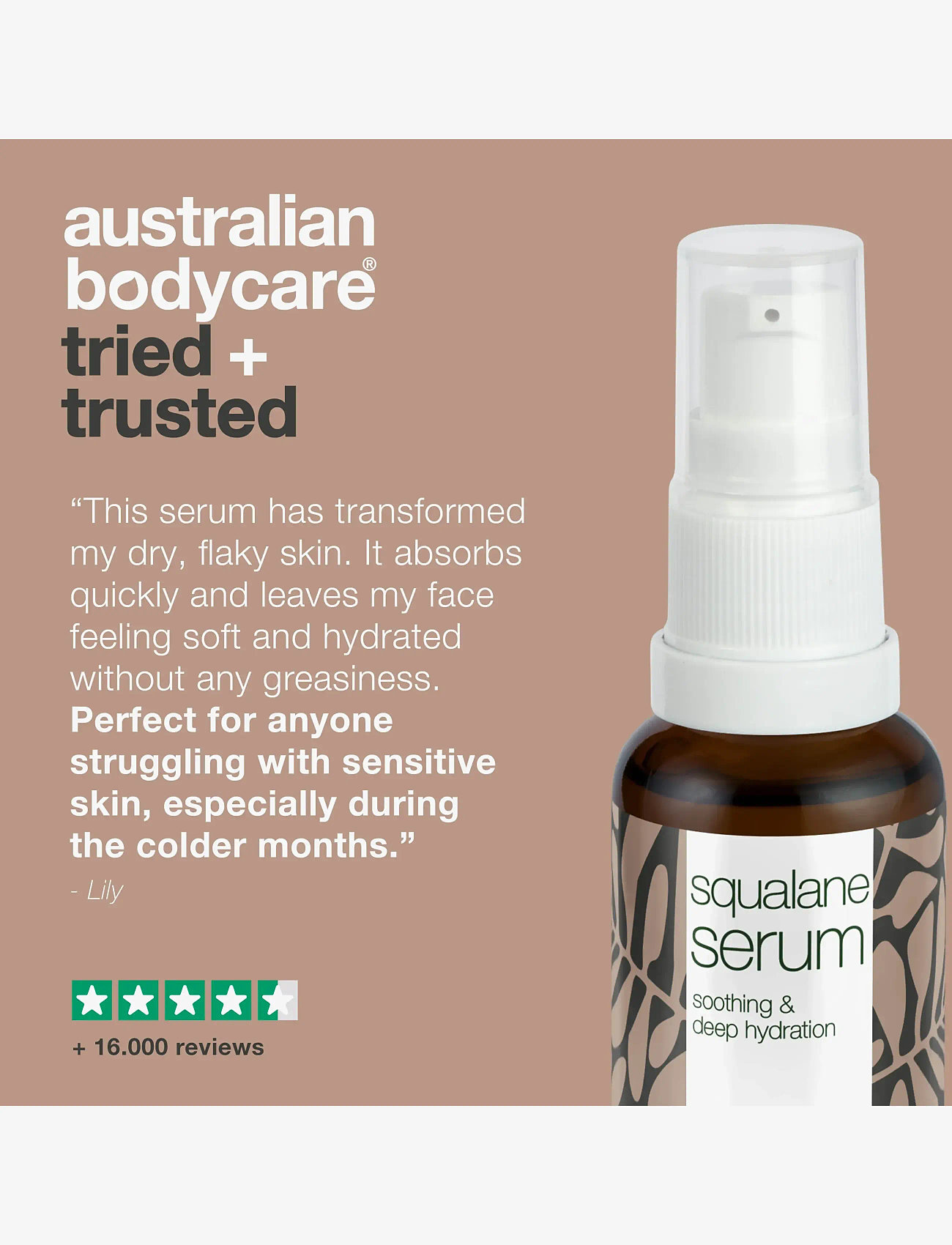 Australian Bodycare - Squalane Serum for very dry skin - 30 ml - serum - no color - 5