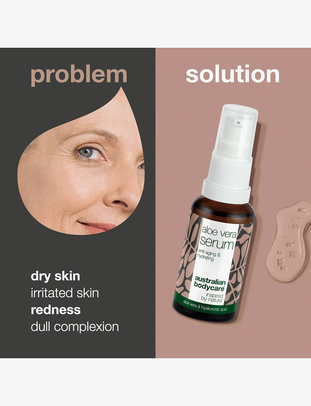 Australian Bodycare - Aloe Vera Serum - smooths wrinkles - 30 ml - serum - no color - 2