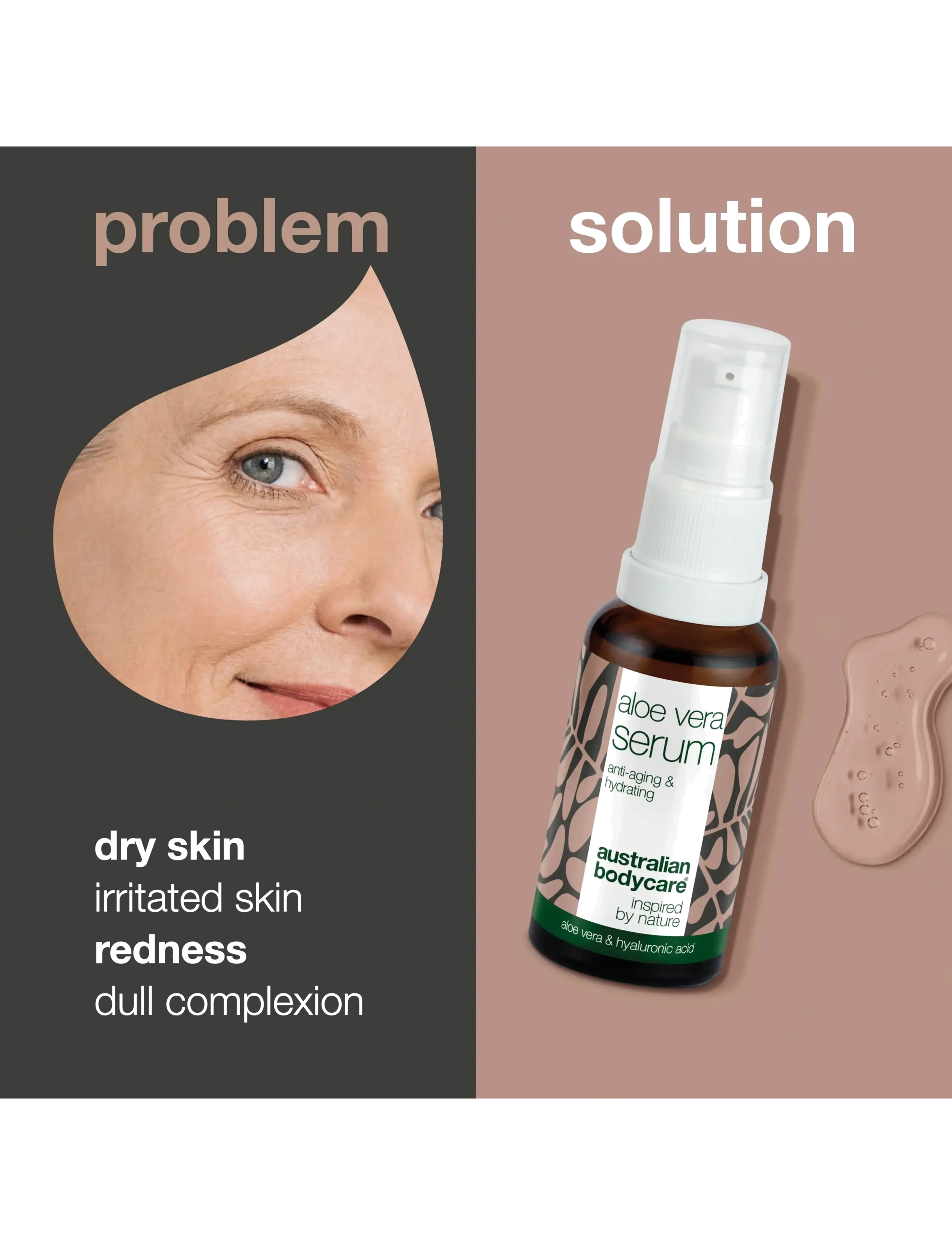 Australian Bodycare - Aloe Vera Serum - smooths wrinkles - 30 ml - serum - no color - 2
