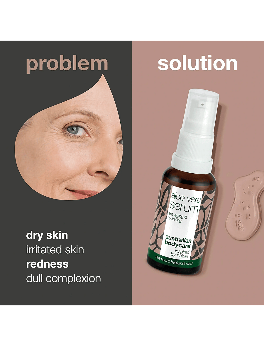 Australian Bodycare - Aloe Vera Serum - smooths wrinkles - 30 ml - no color - 2