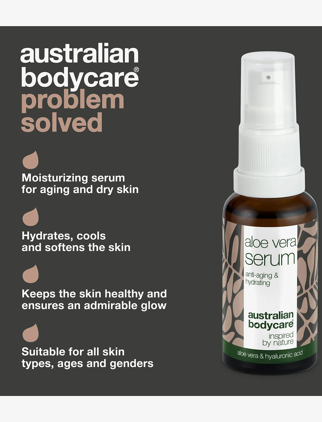 Australian Bodycare - Aloe Vera Serum - smooths wrinkles - 30 ml - serum - no color - 3