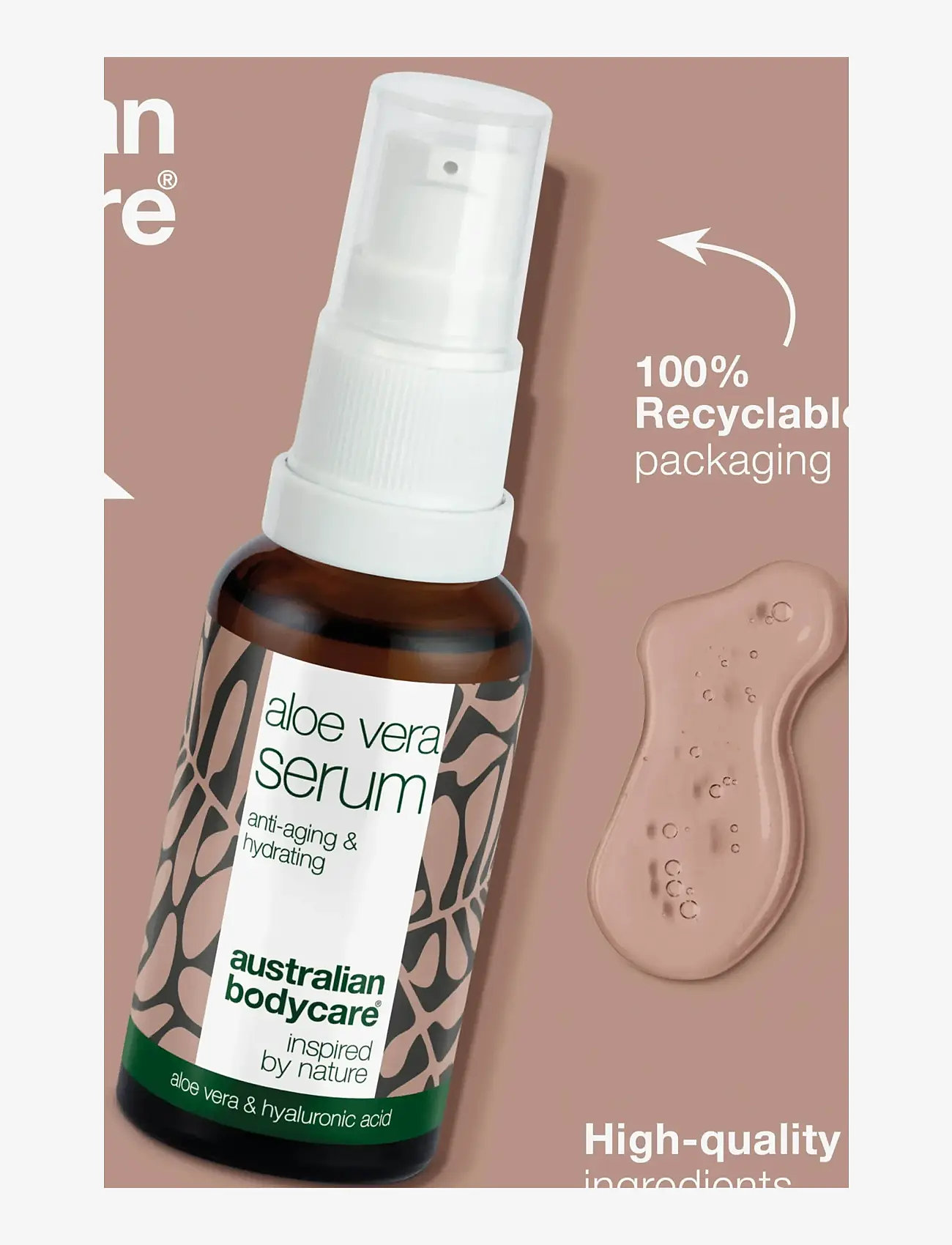 Australian Bodycare - Aloe Vera Serum - smooths wrinkles - 30 ml - serum - no color - 4