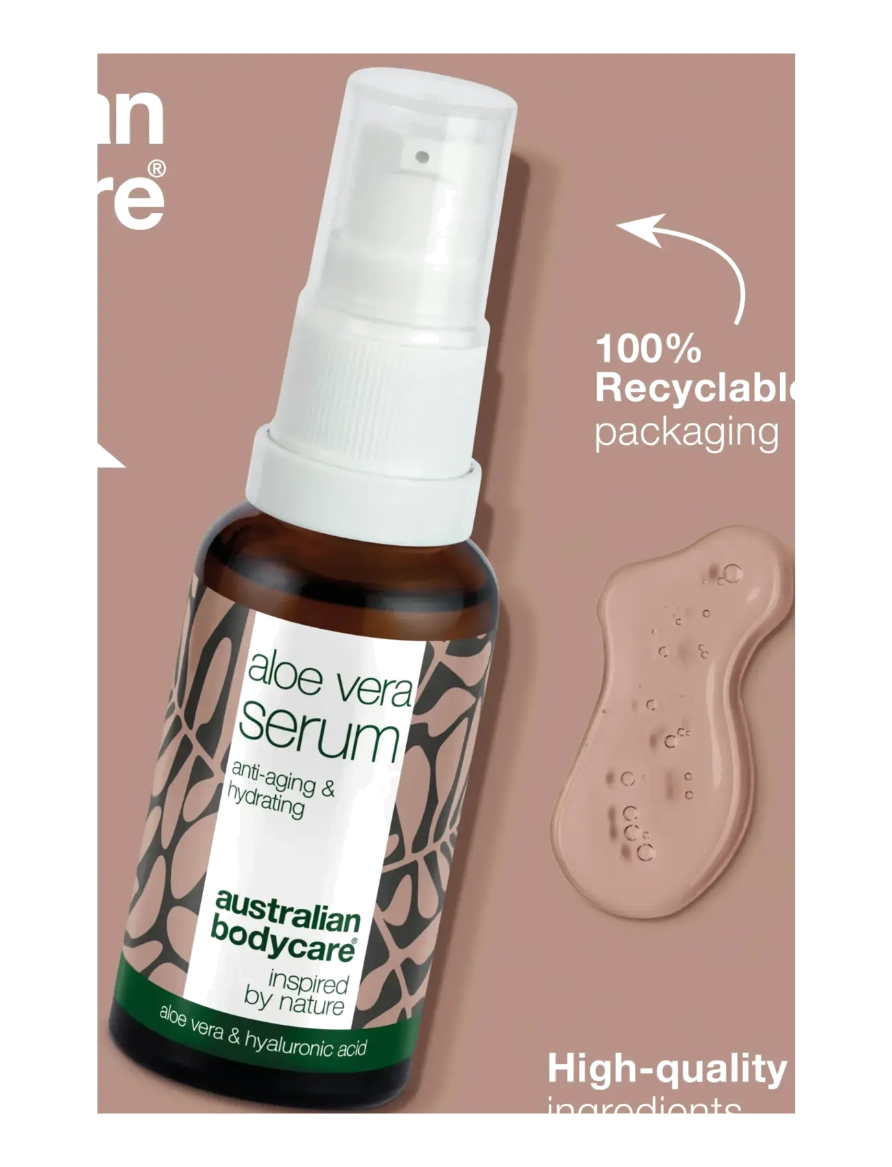Australian Bodycare - Aloe Vera Serum - smooths wrinkles - 30 ml - serum - no color - 4