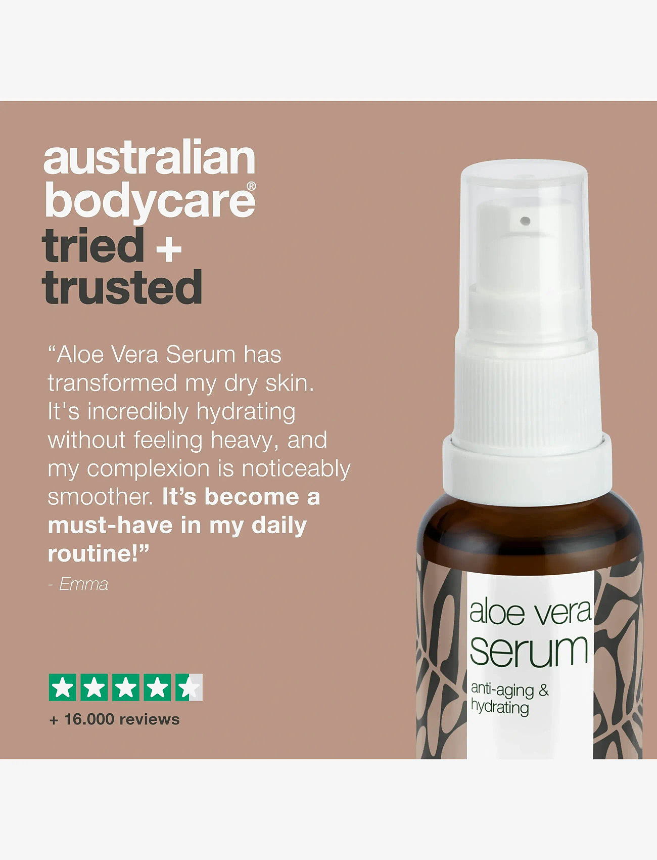 Australian Bodycare - Aloe Vera Serum - smooths wrinkles - 30 ml - serum - no color - 5